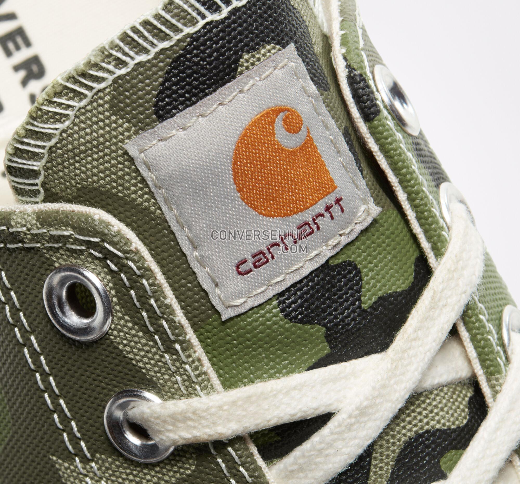 Converse x Carhartt WIP Chuck 70 Green/Black/Egret 165559C Shoes