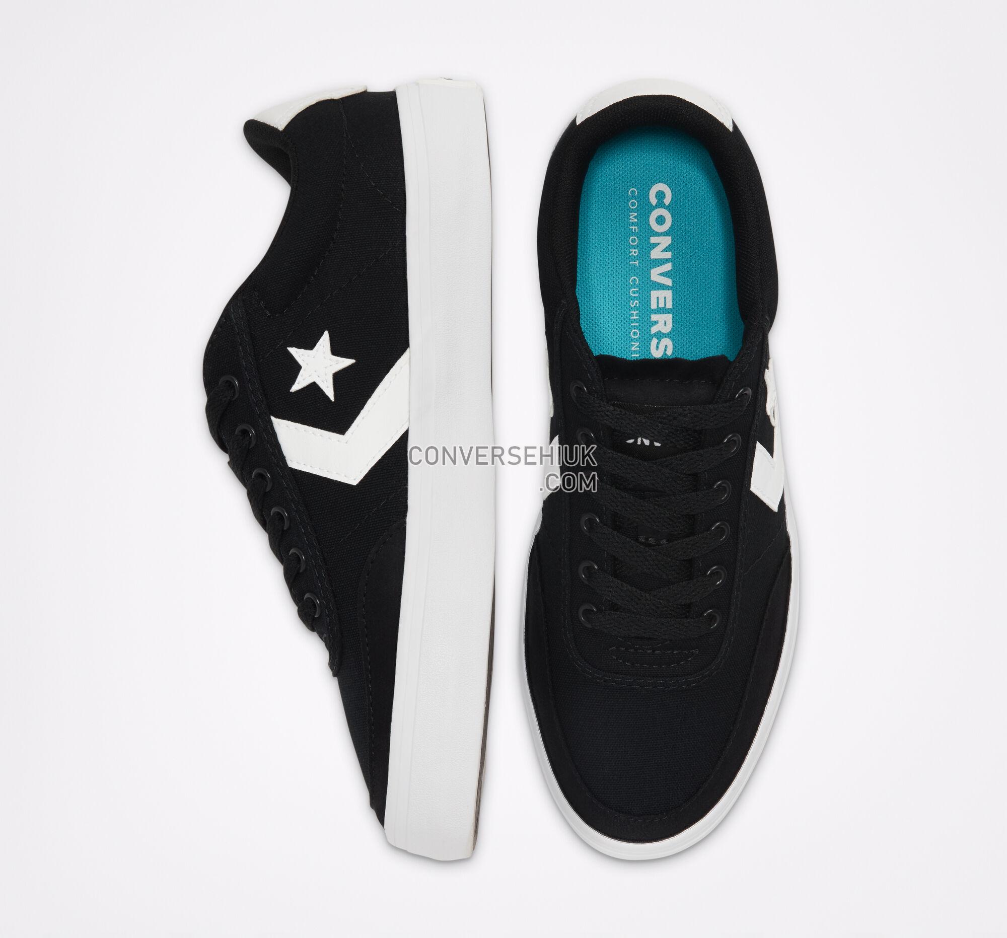 Converse Courtlandt Black/White/Black 161603C Shoes