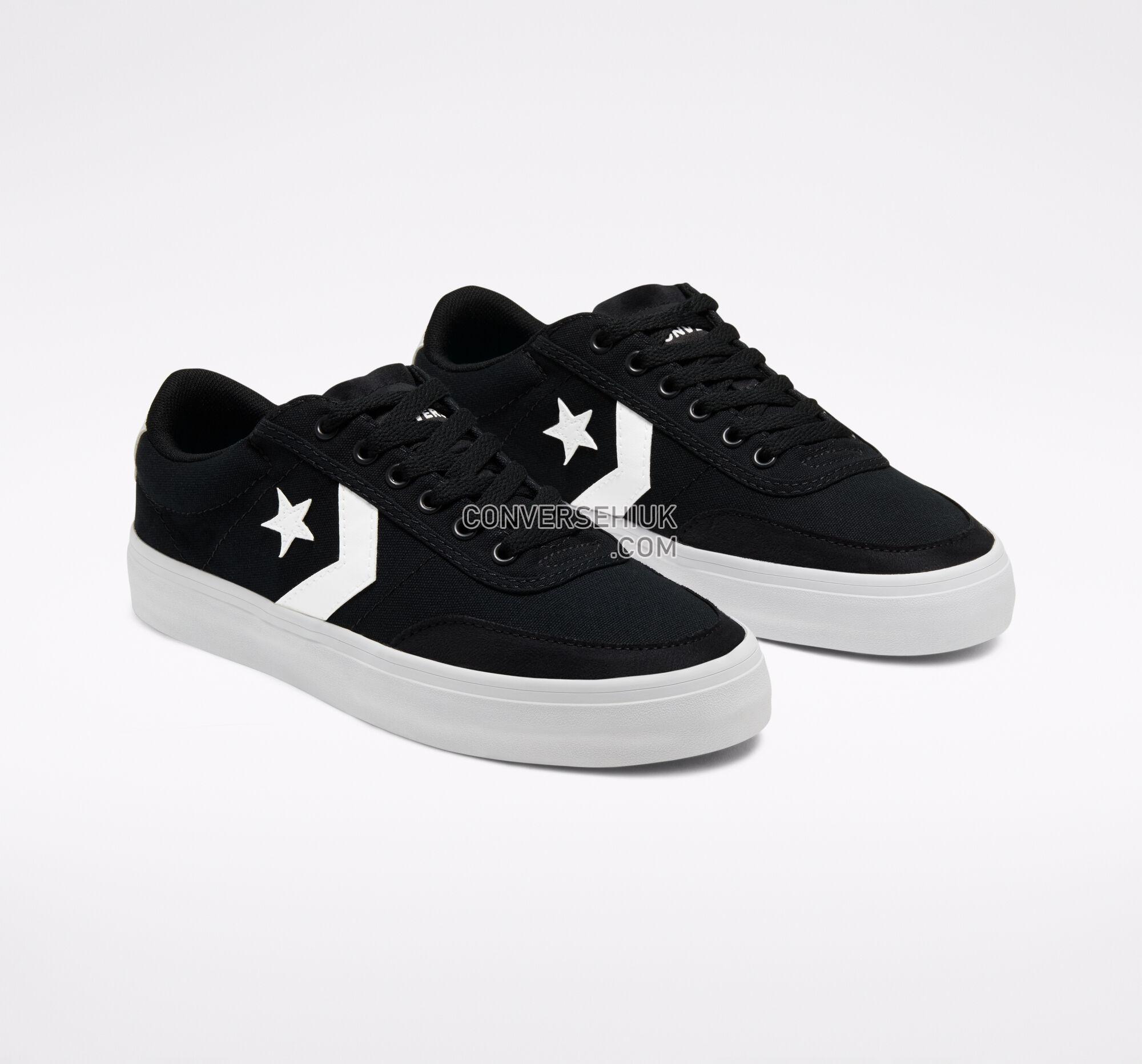 Converse Courtlandt Black/White/Black 161603C Shoes