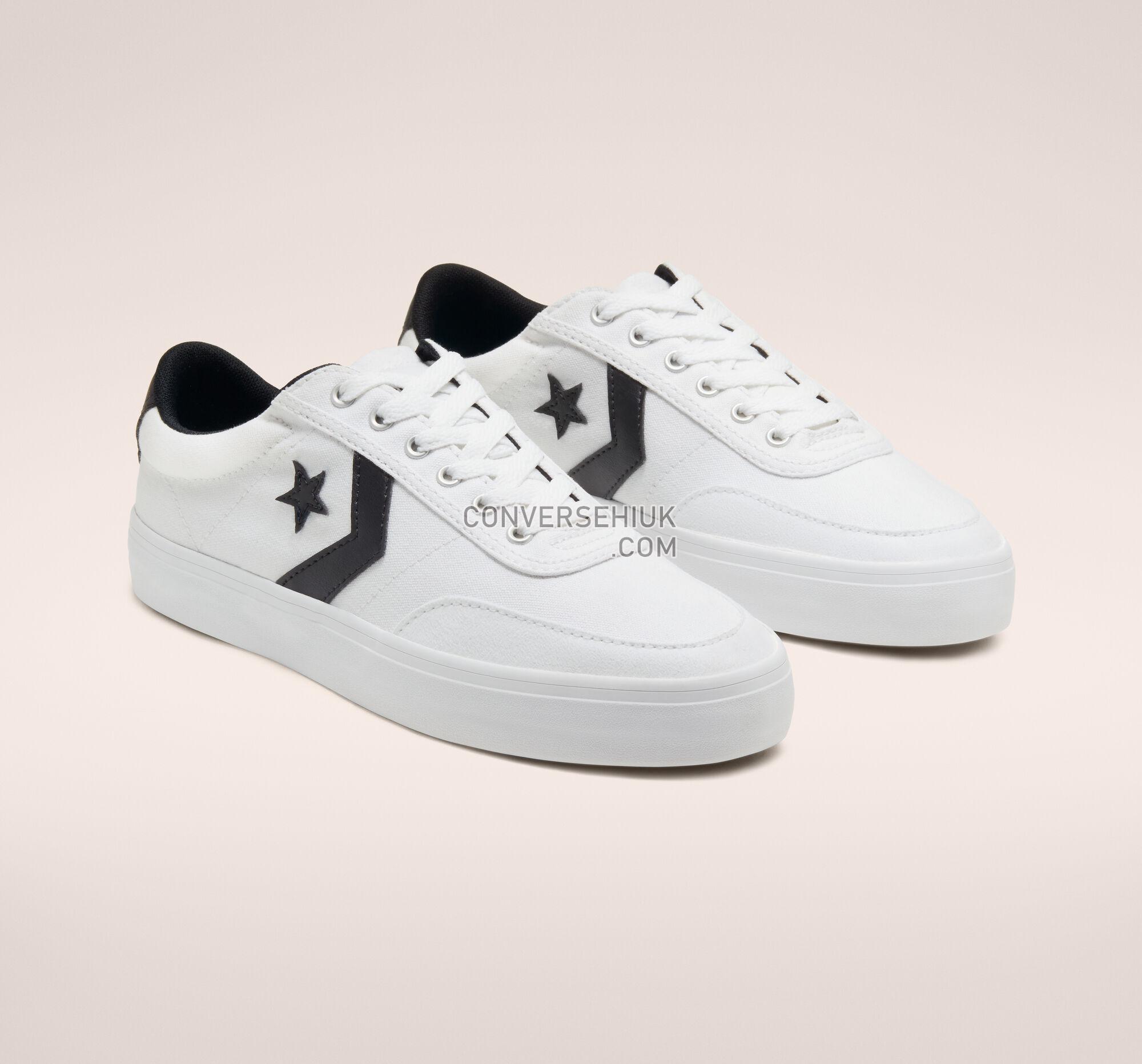 Converse Courtlandt White/Black/Black 161602C Shoes