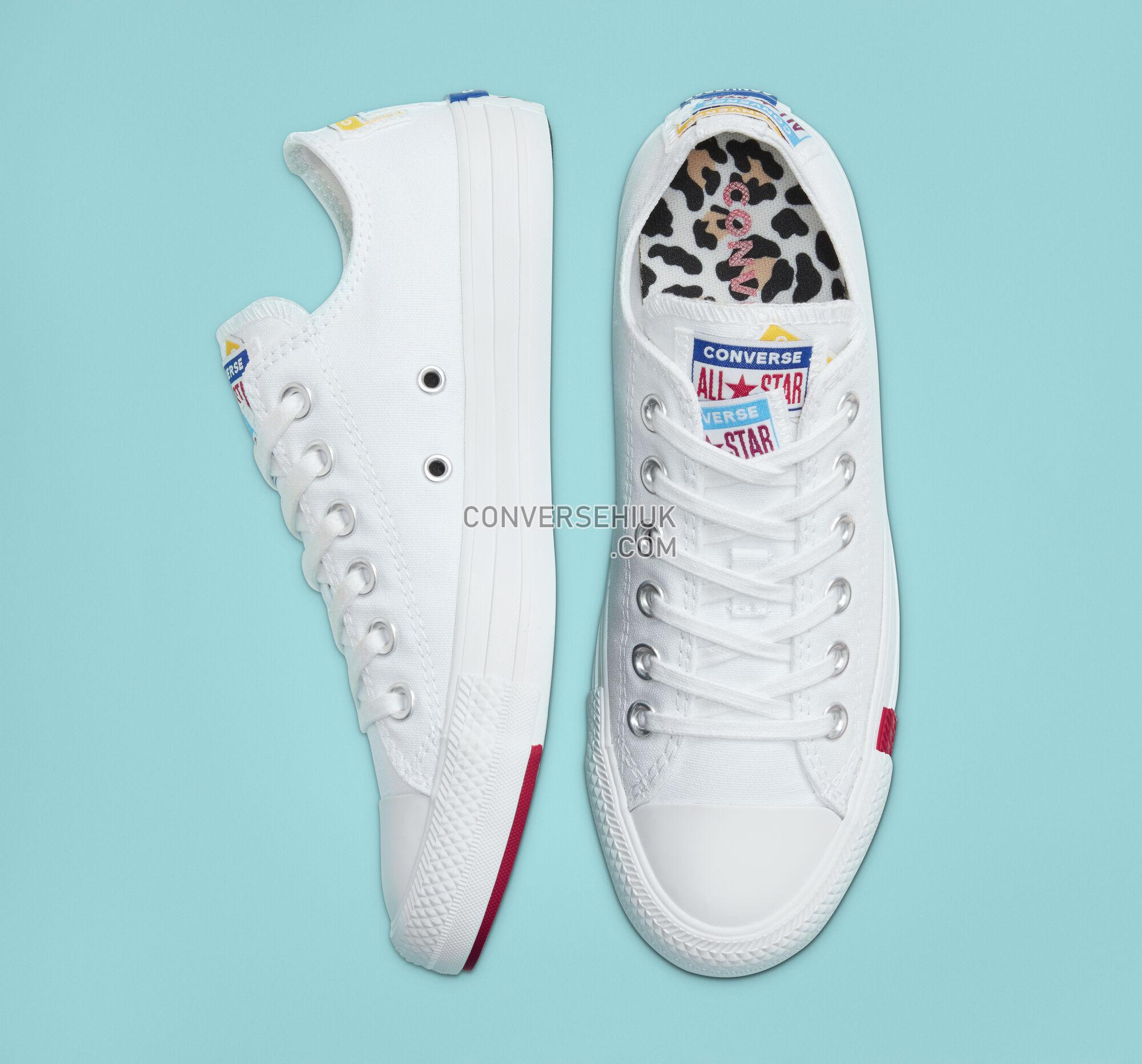 Converse Logo Play Chuck Taylor All Star White/University Red/Black 166737F Shoes