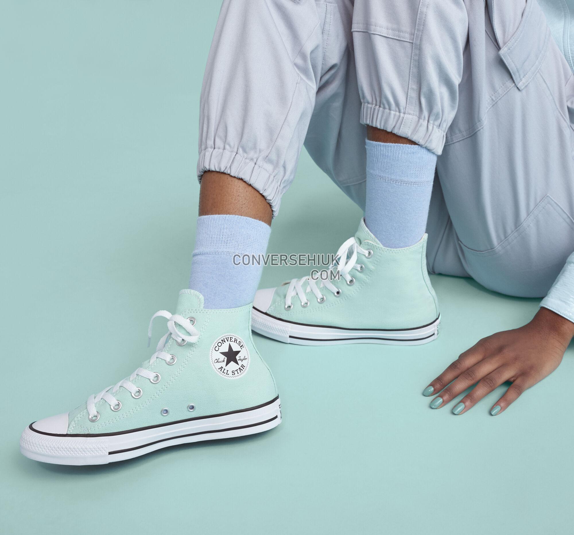 Converse Seasonal Color Chuck Taylor All Star Ocean Mint 166707F Shoes