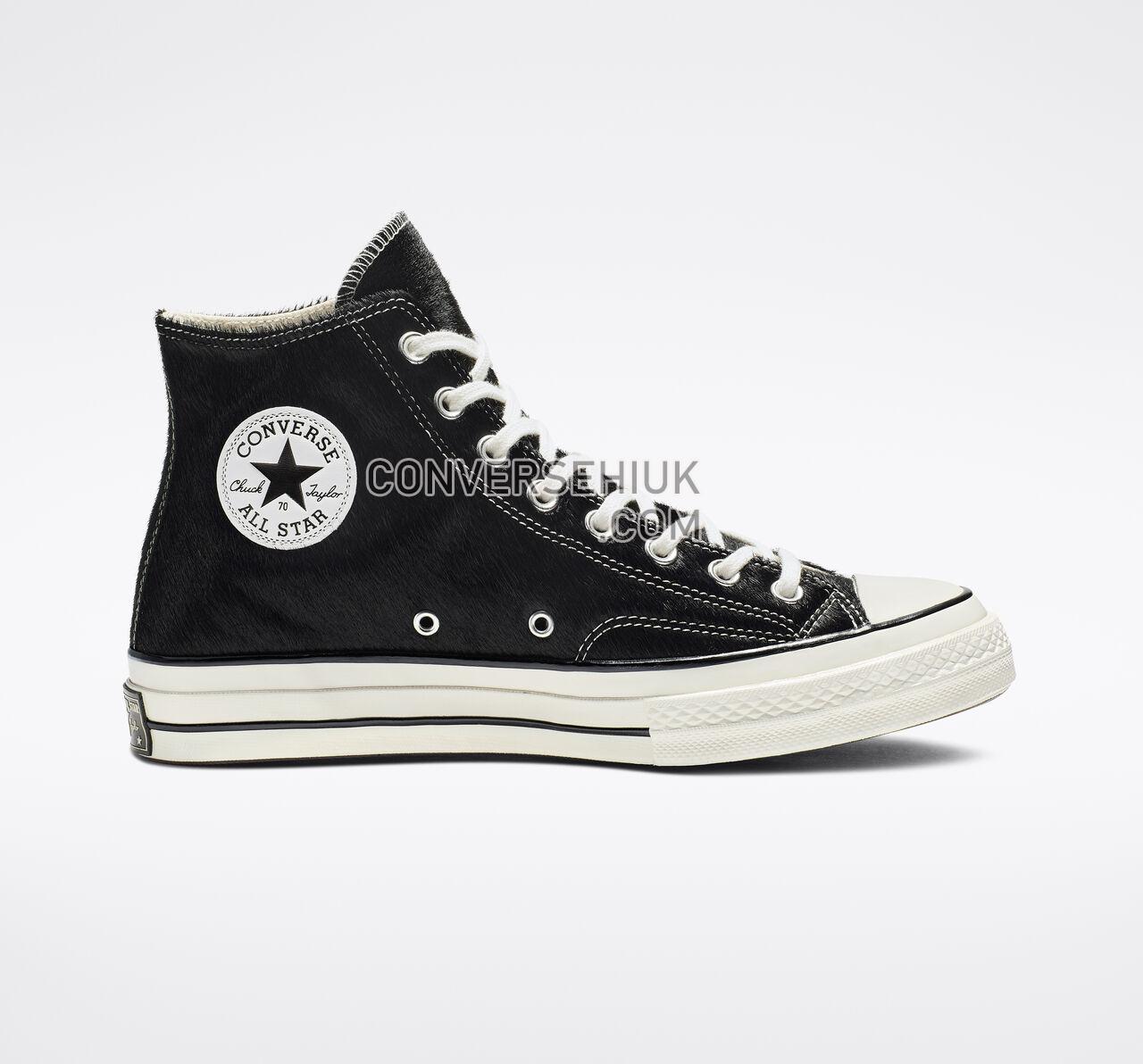 Converse Chuck 70 Pony Hair High Top Black/Egret/Natrual 164588C Shoes