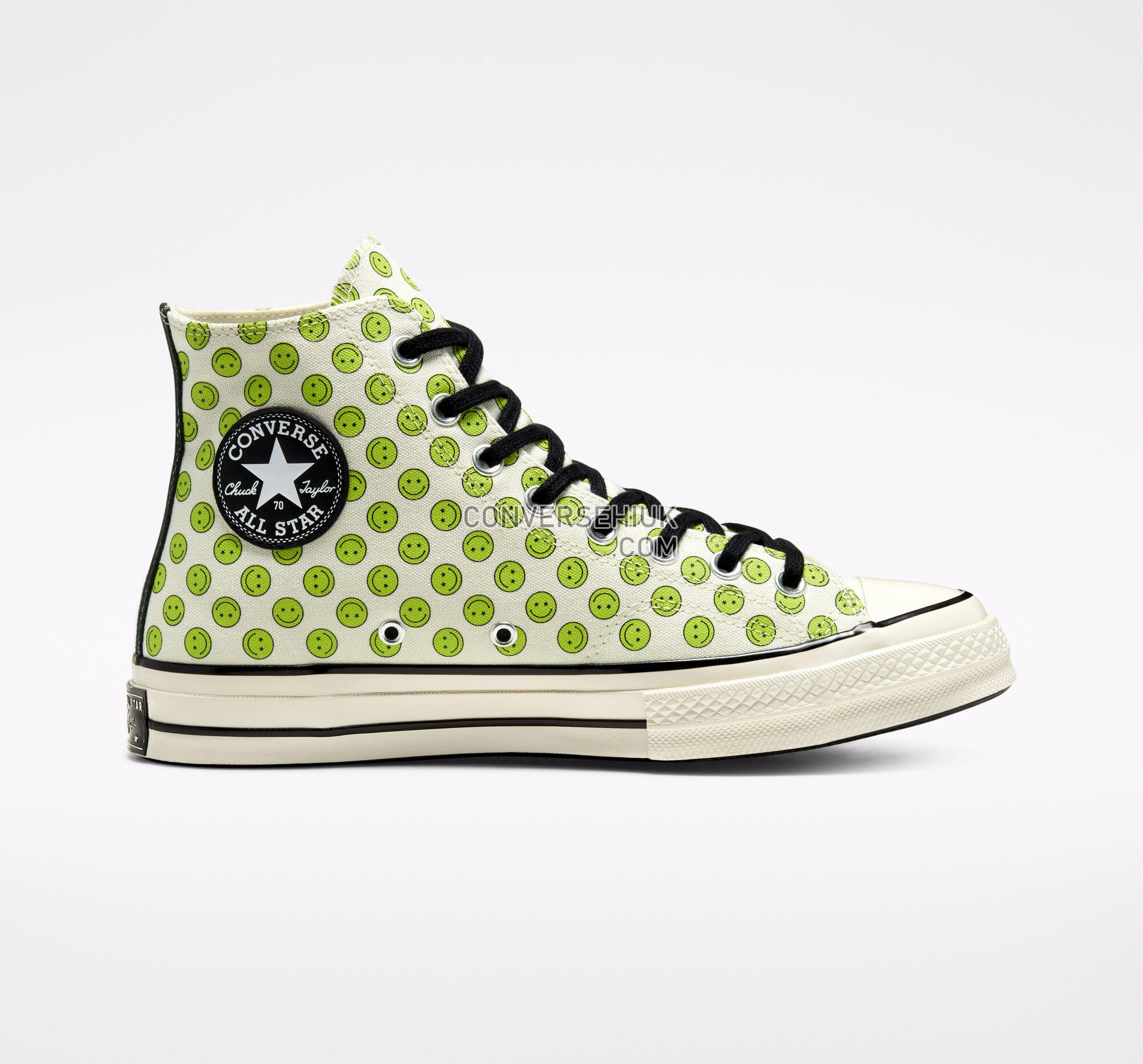 Converse Happy Camper Chuck 70 Egret/Lemongrass/Black 167637C Shoes