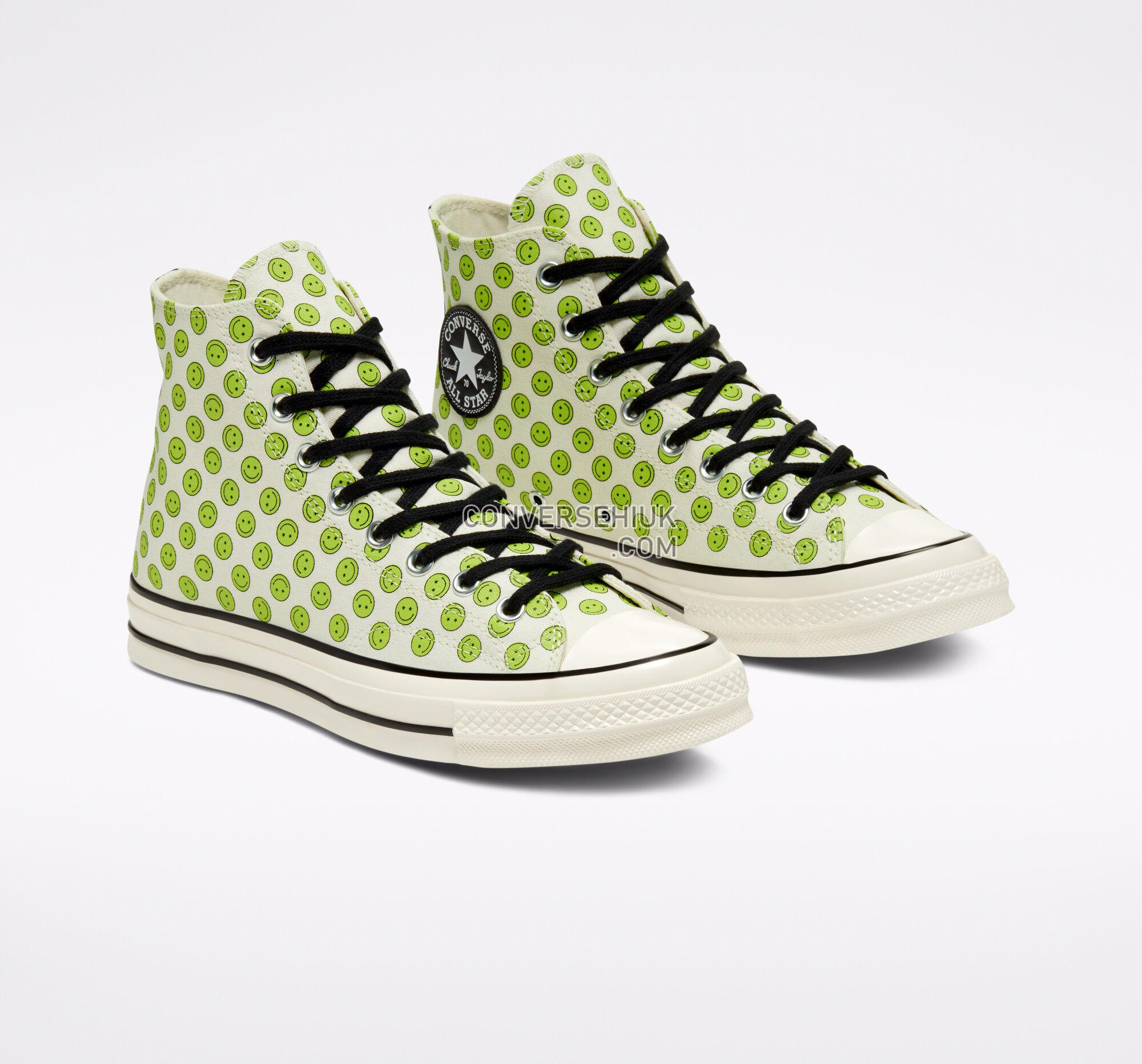 Converse Happy Camper Chuck 70 Egret/Lemongrass/Black 167637C Shoes