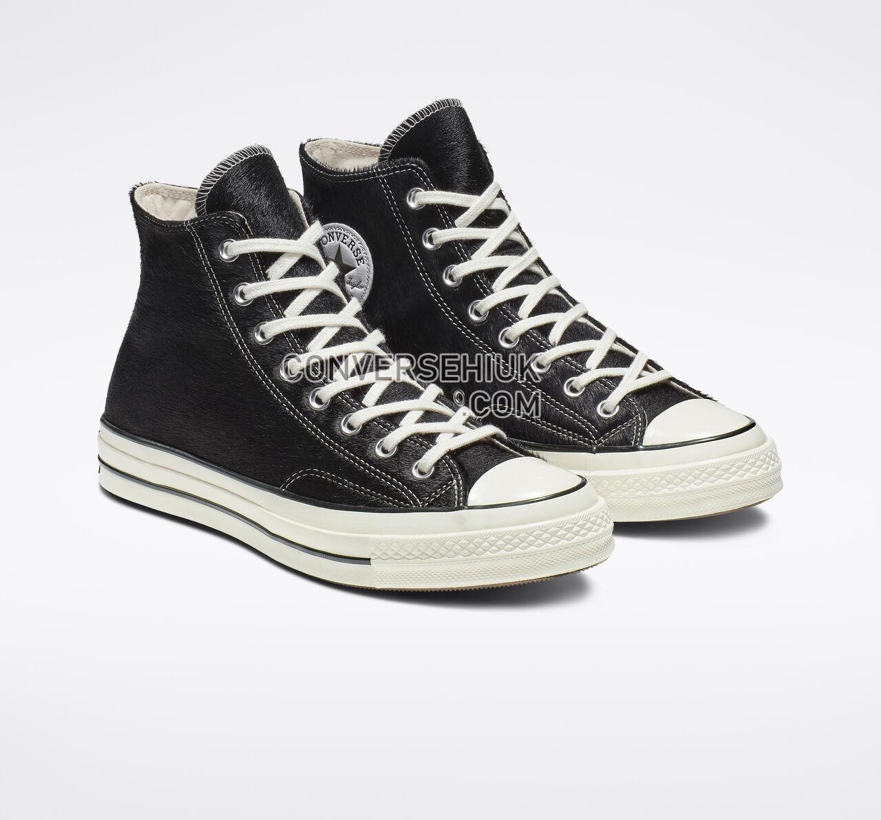 Converse Chuck 70 Pony Hair High Top Black/Egret/Natrual 164588C Shoes