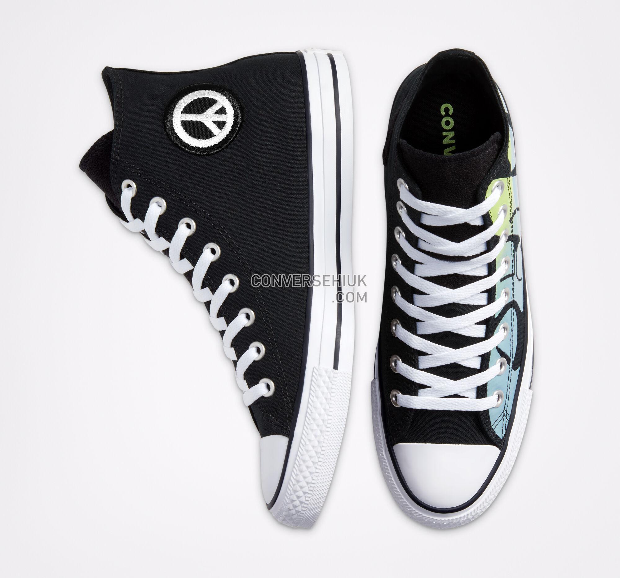 Converse Empowered Chuck Taylor All Star Black/Lemongrass/White 167891F Shoes