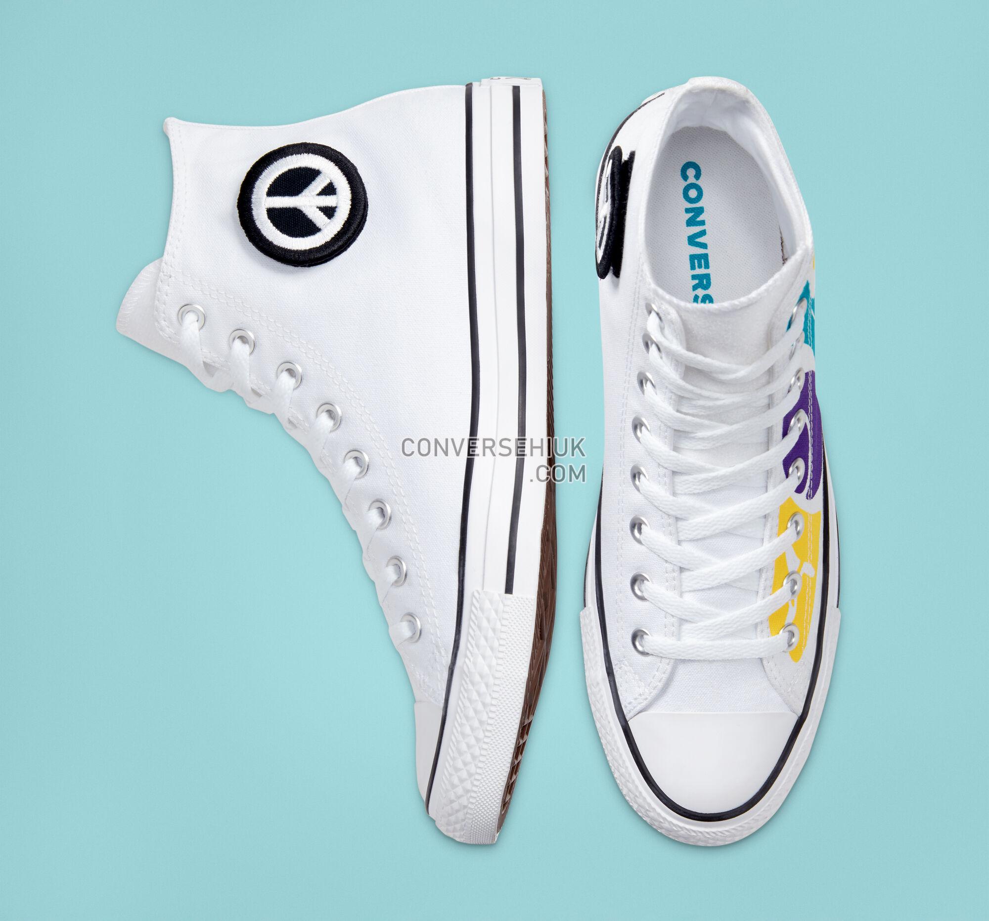 Converse Empowered Chuck Taylor All Star White/Court Purple/Amarillo 167892F Shoes