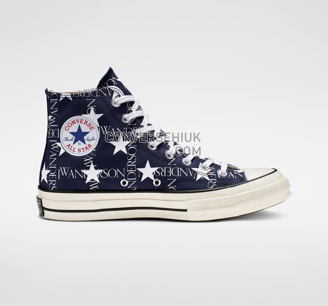 Converse x JW Anderson Americana Chuck 70 High Top Mood Indigo/Garnett/Egret 164841C Shoes