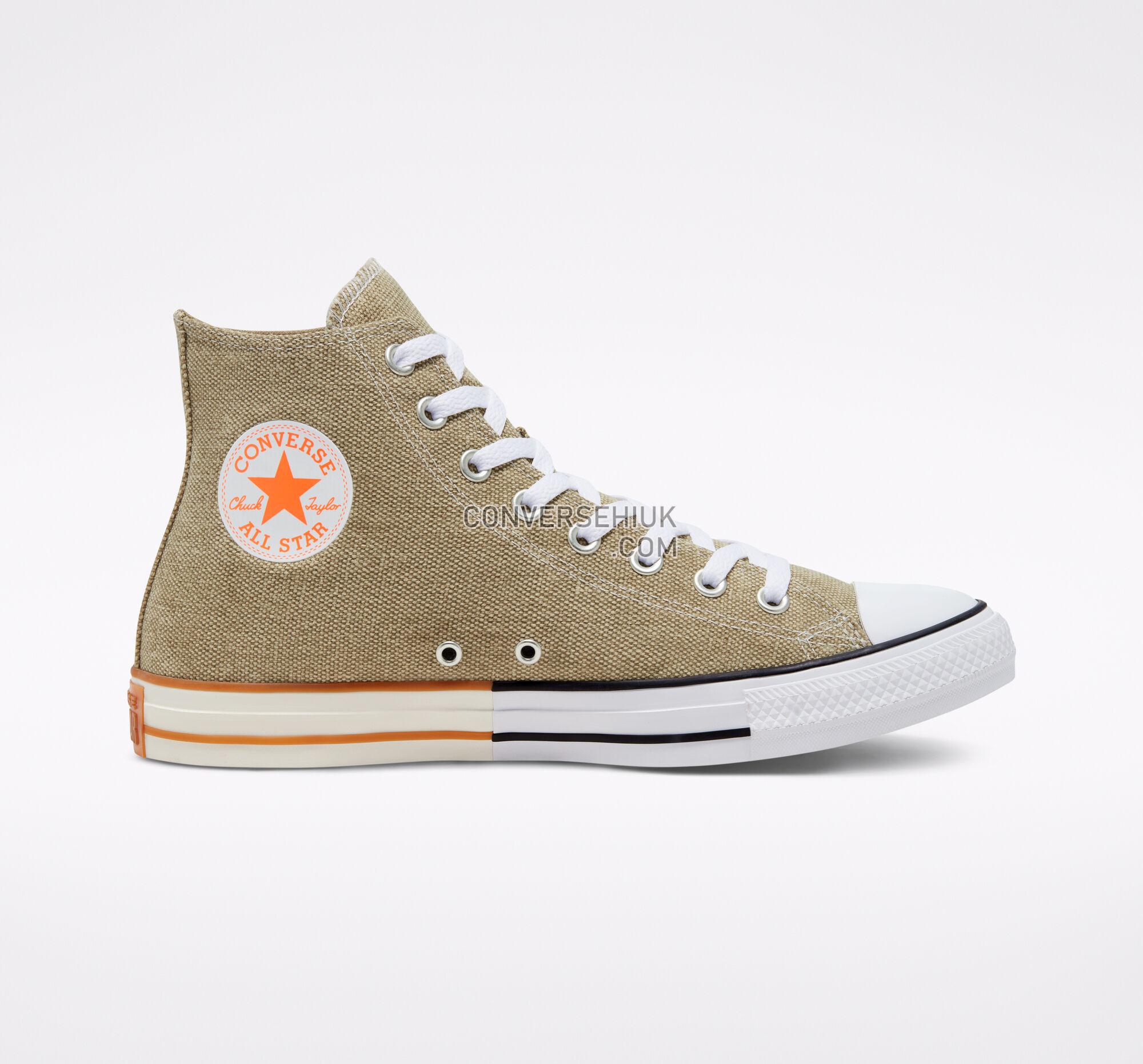 Converse Happy Camper Chuck Taylor All Star Khaki/Total Orange/White 167658F Shoes