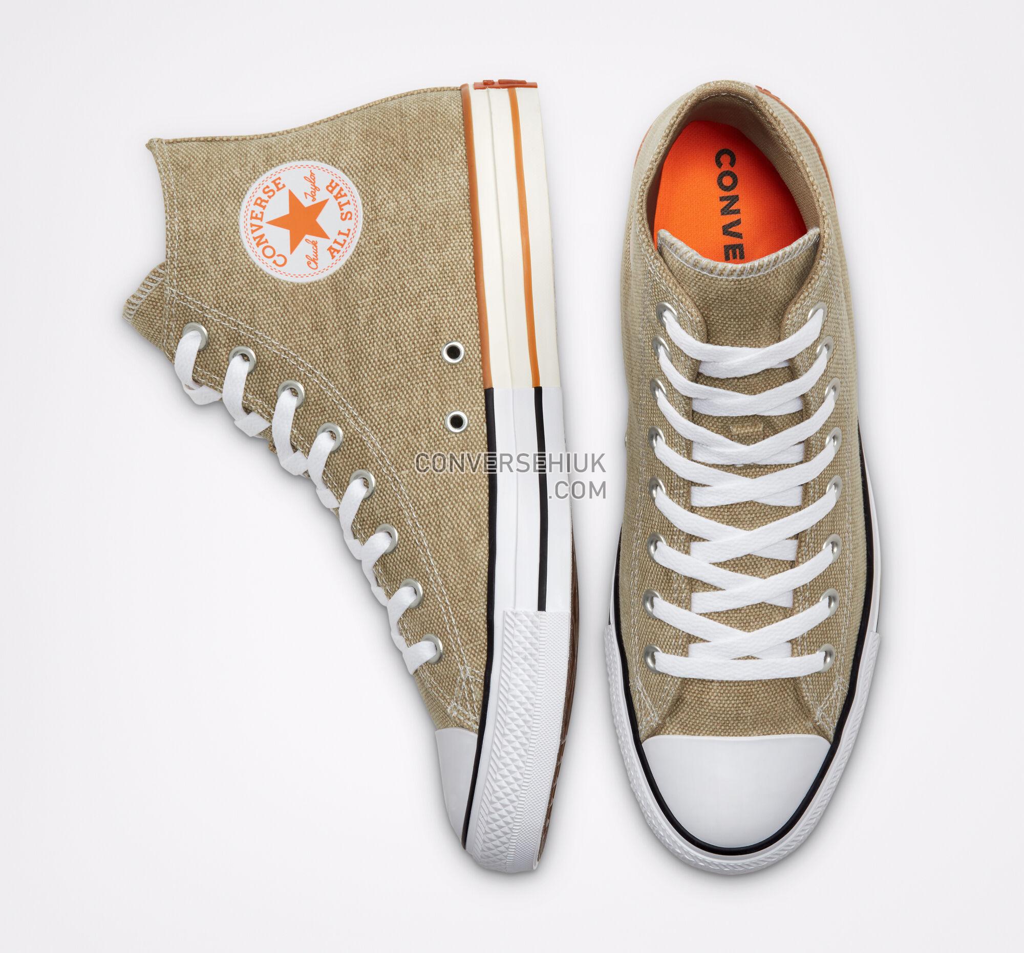 Converse Happy Camper Chuck Taylor All Star Khaki/Total Orange/White 167658F Shoes