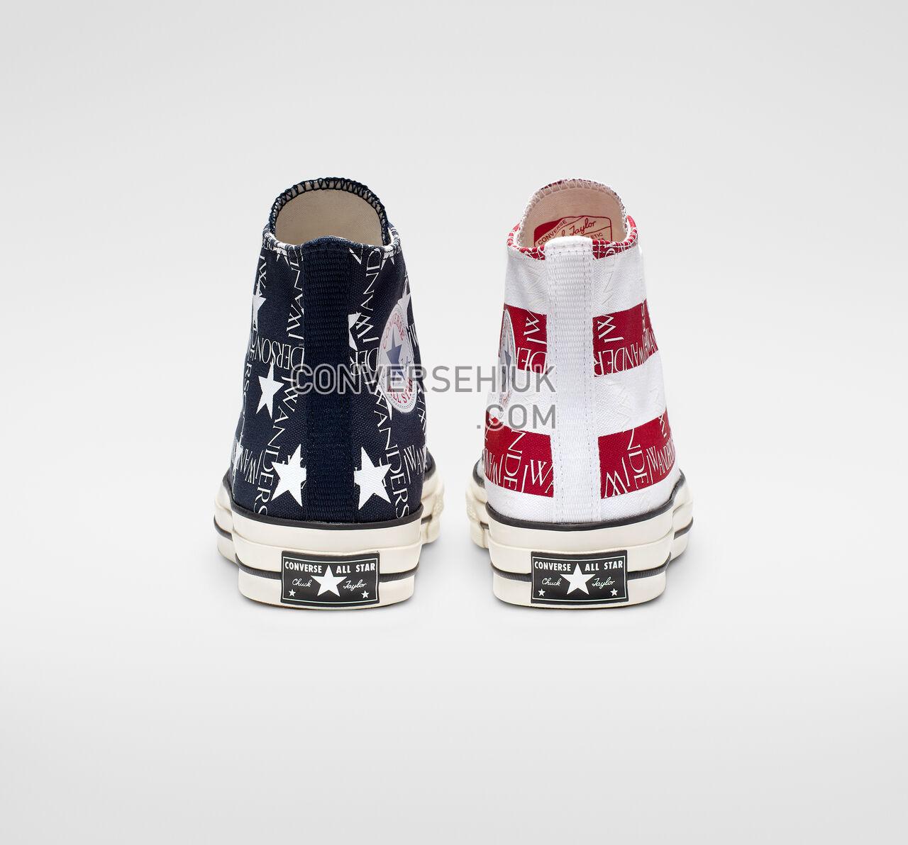 Converse x JW Anderson Americana Chuck 70 High Top Mood Indigo/Garnett/Egret 164841C Shoes