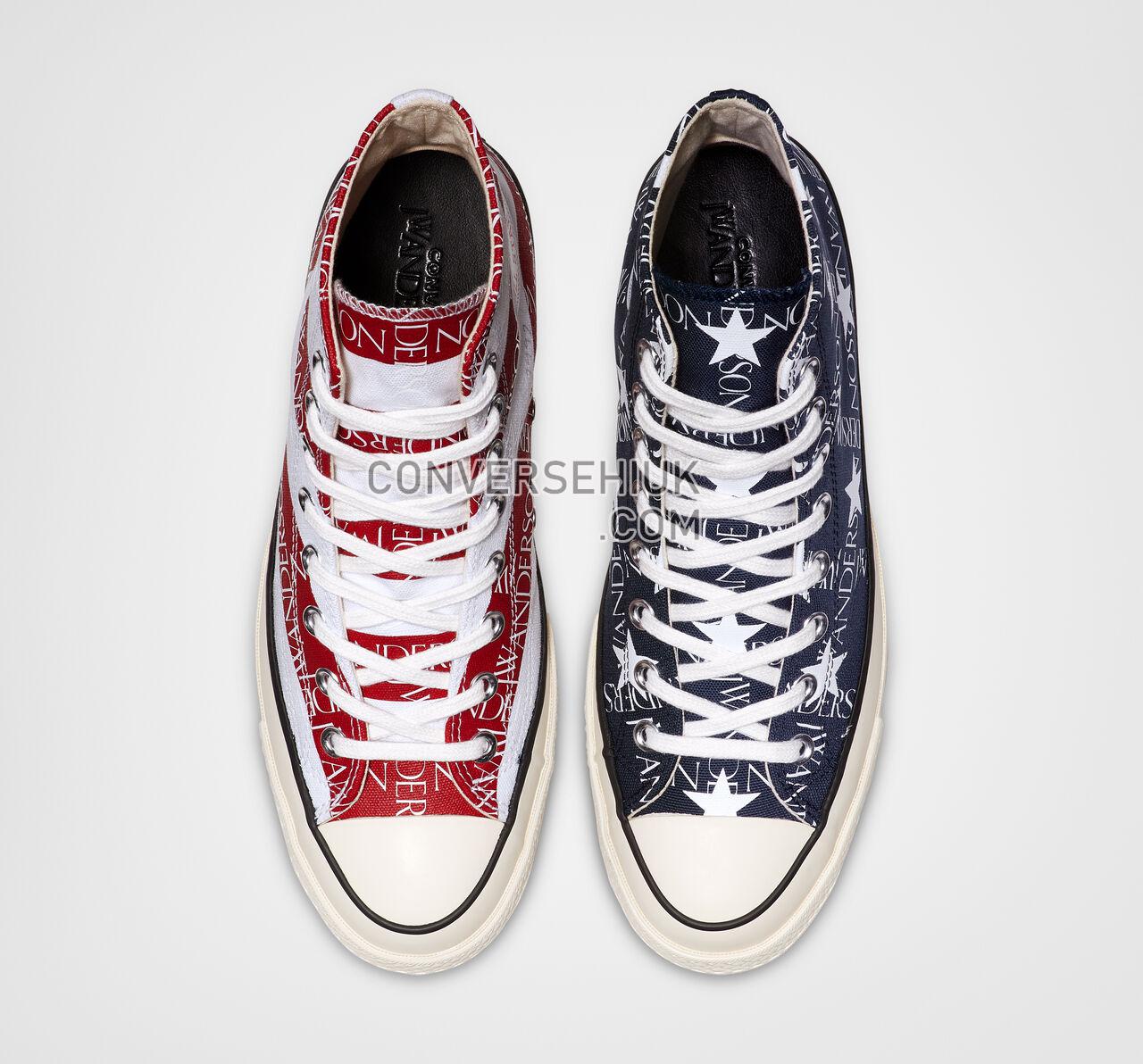 Converse x JW Anderson Americana Chuck 70 High Top Mood Indigo/Garnett/Egret 164841C Shoes