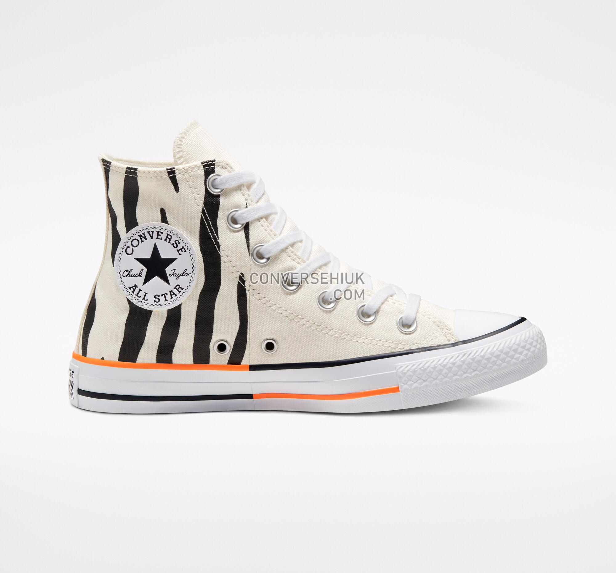 Converse Twisted Summer Chuck Taylor All Star Egret/Total Orange/Black 167661F Shoes