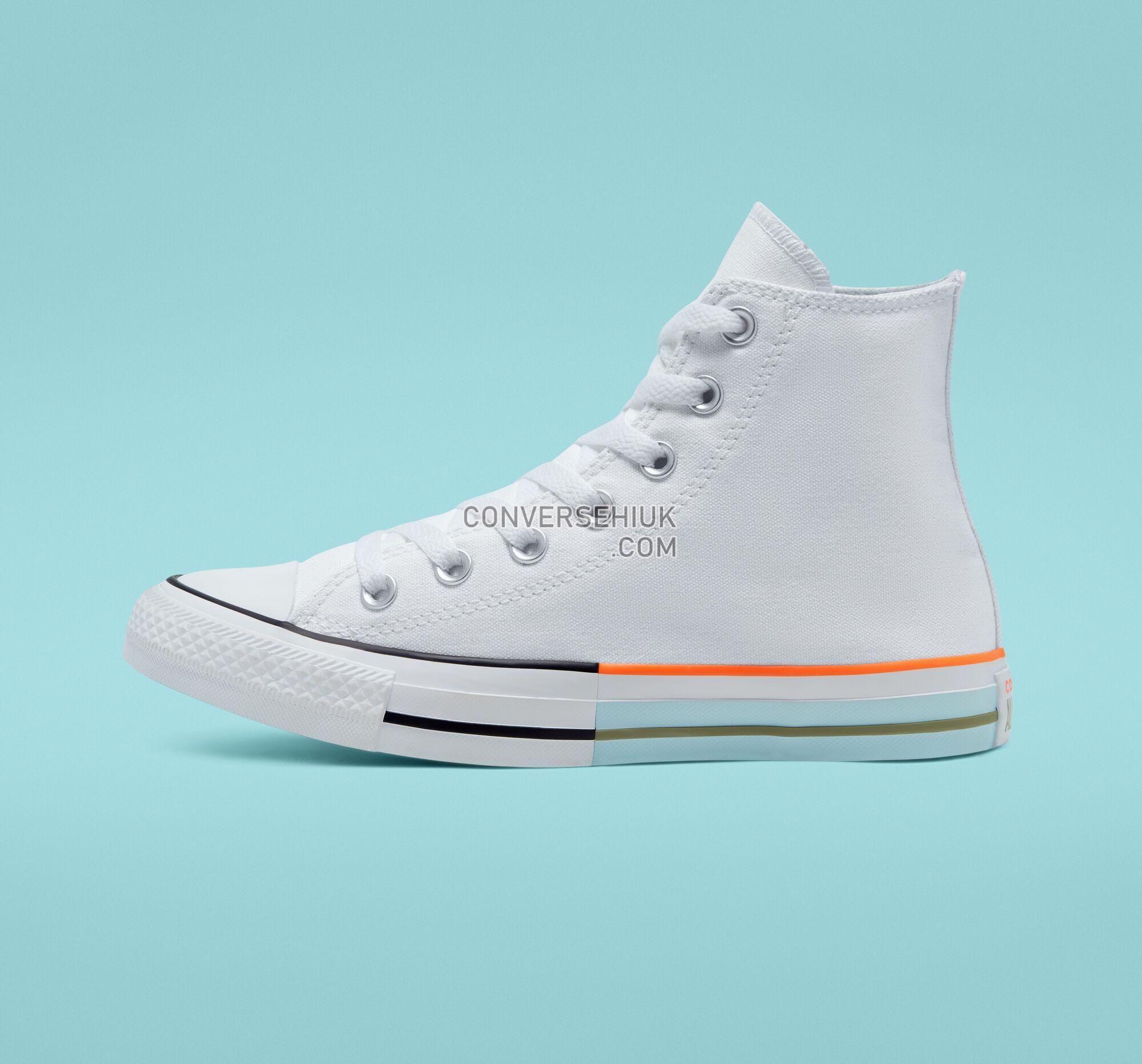 Converse Twisted Summer Chuck Taylor All Star White/Street Sage/Agate Blue 167751F Shoes