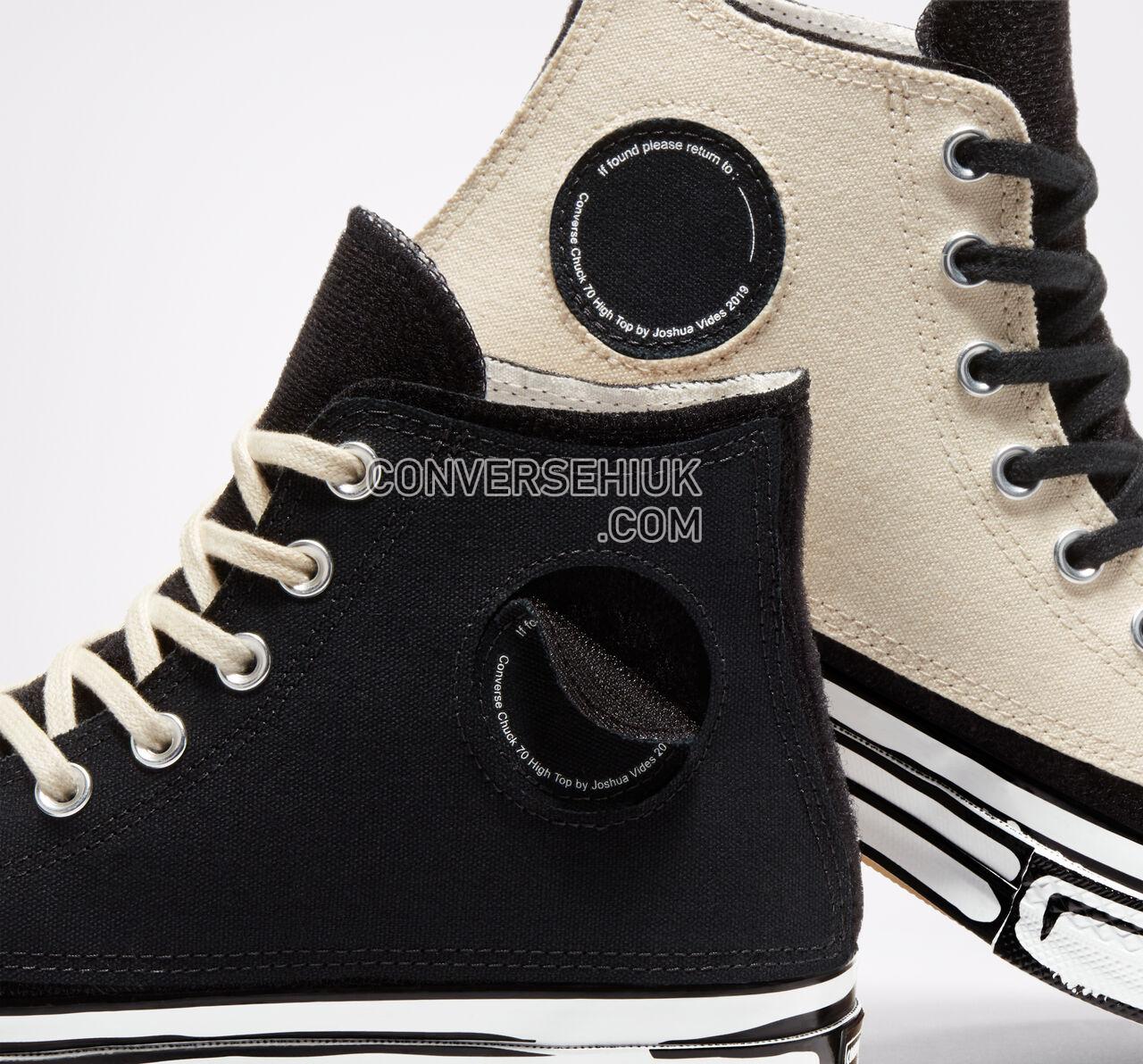 Converse x Joshua Vides Chuck 70 Black/White/Black 166558C Shoes