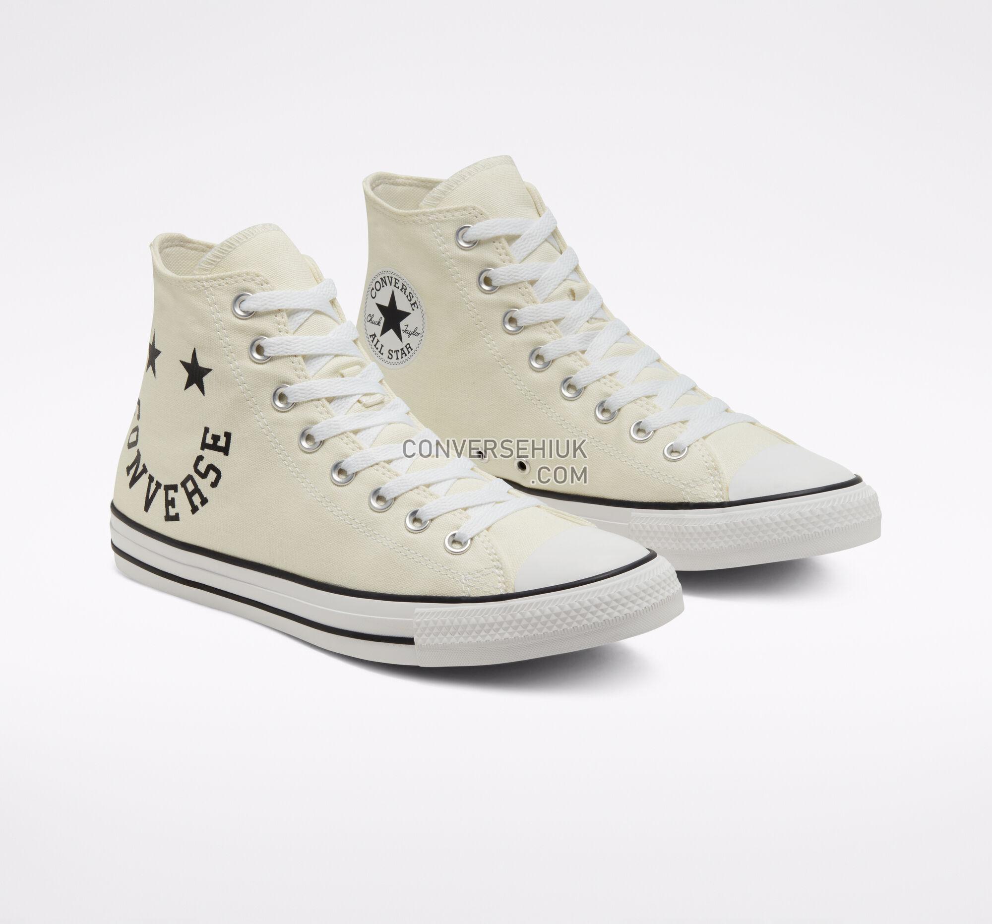 Converse Cheerful Chuck Taylor All Star Egret/Black/White 167067F Shoes