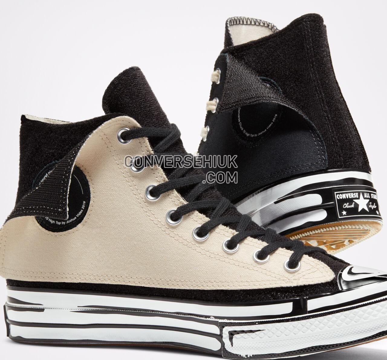 Converse x Joshua Vides Chuck 70 Black/White/Black 166558C Shoes