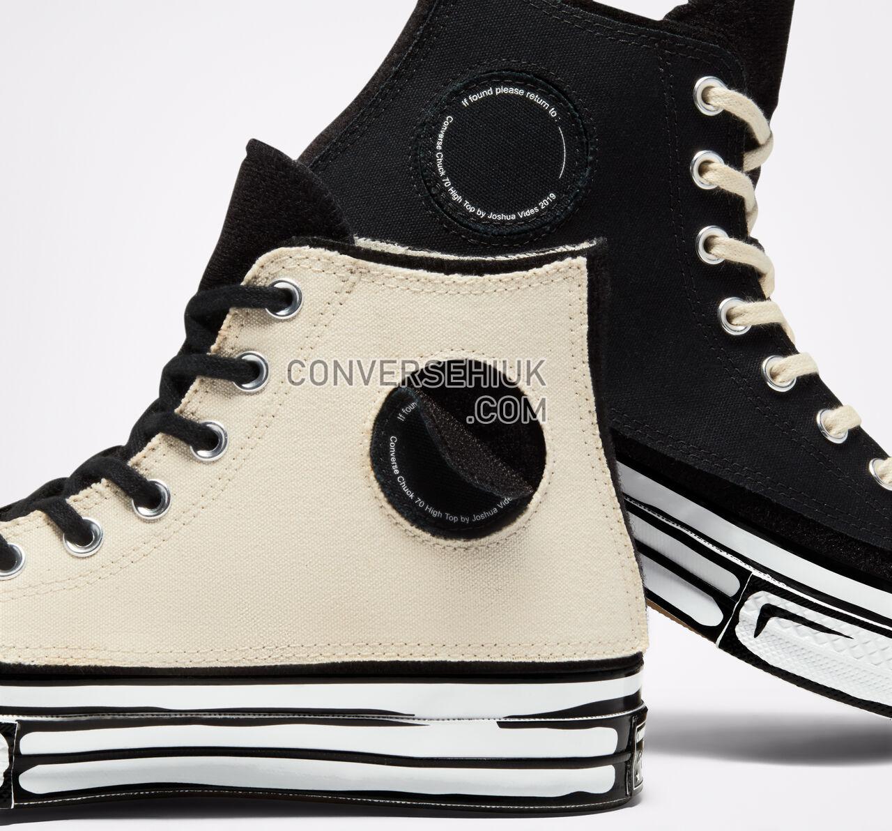 Converse x Joshua Vides Chuck 70 Black/White/Black 166558C Shoes