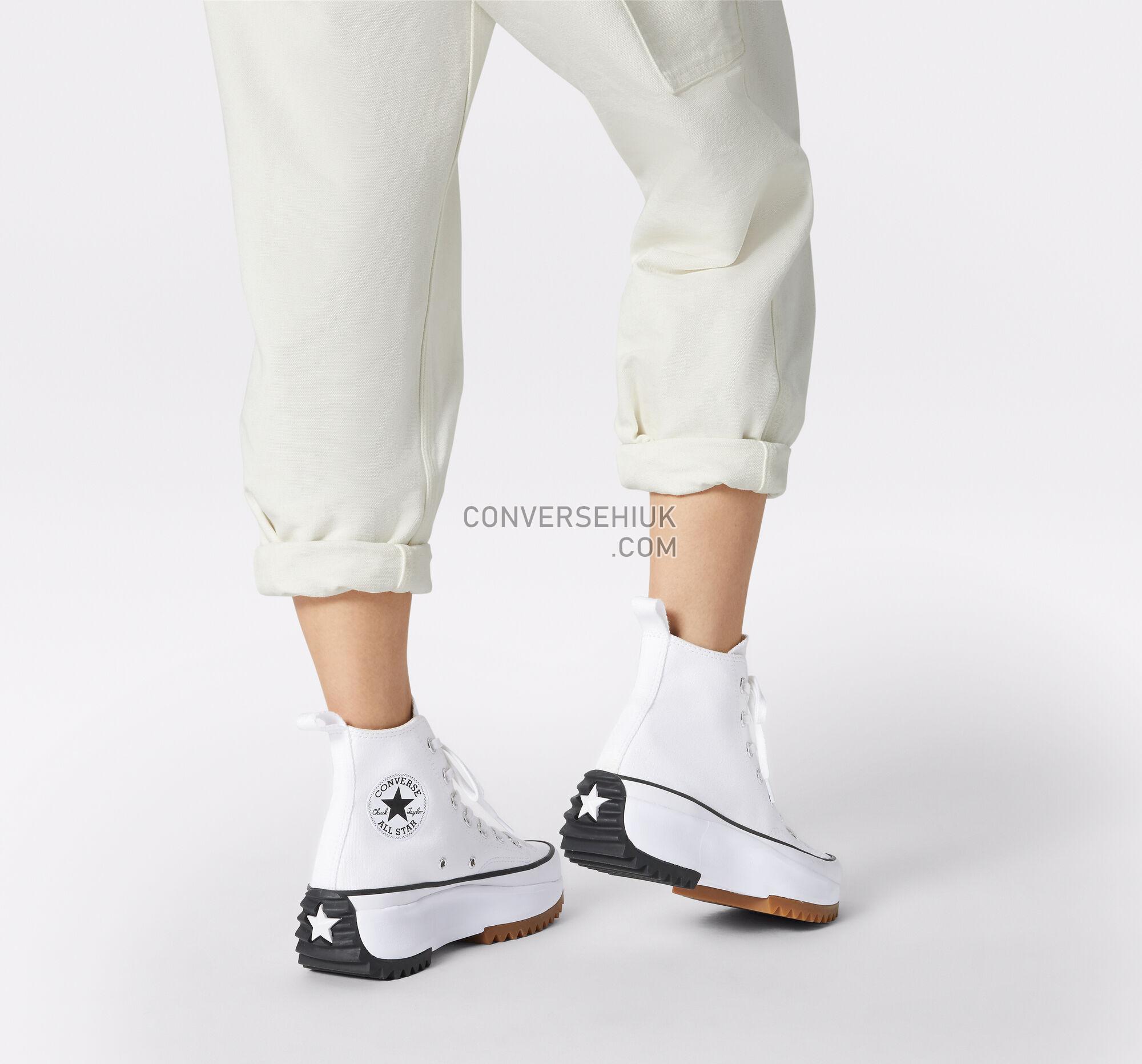 Converse Run Star Hike White/Black/Gum 166799C Shoes