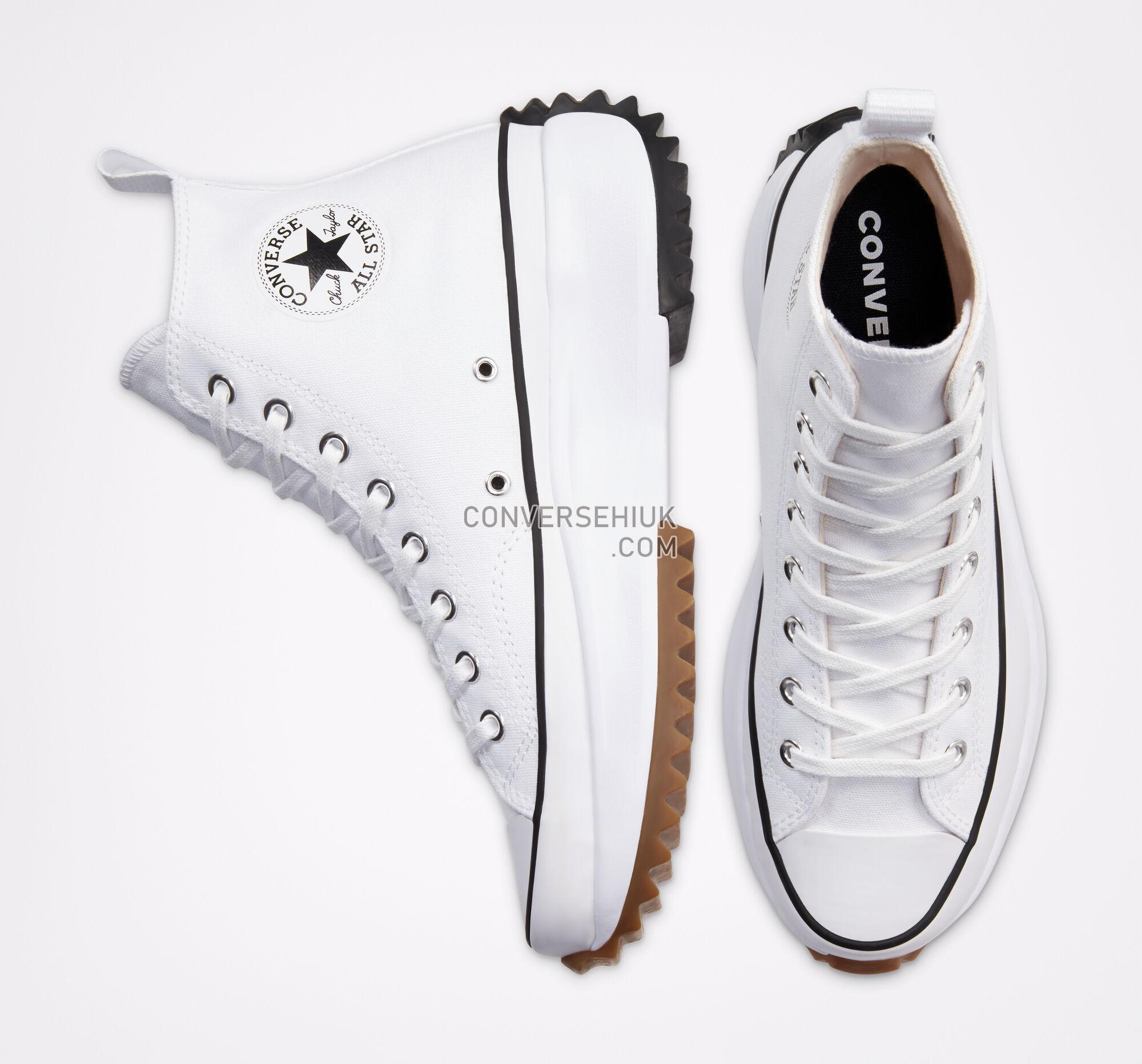 Converse Run Star Hike White/Black/Gum 166799C Shoes