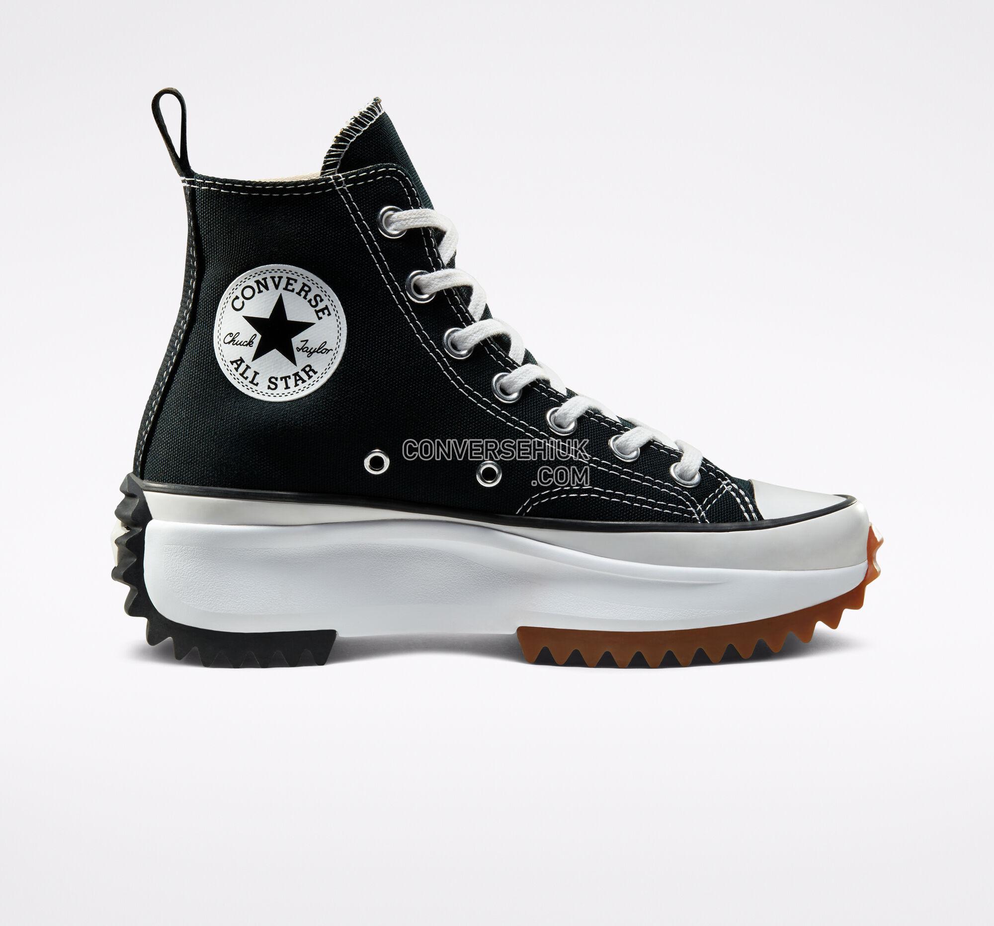 Converse Run Star Hike Black/White/Gum 166800C Shoes