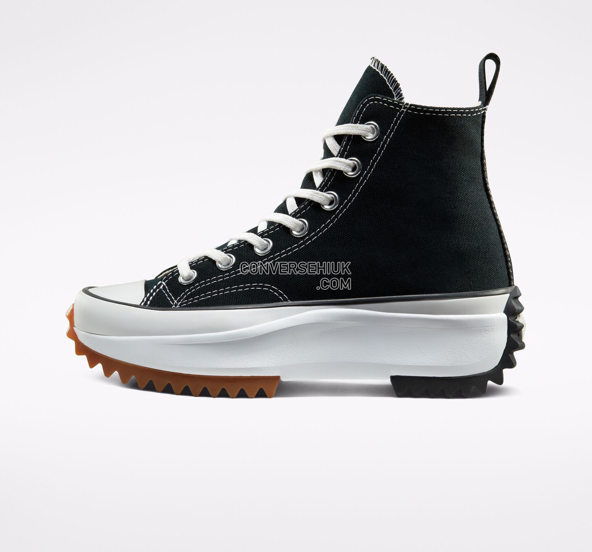 Converse Run Star Hike Black/White/Gum 166800C Shoes