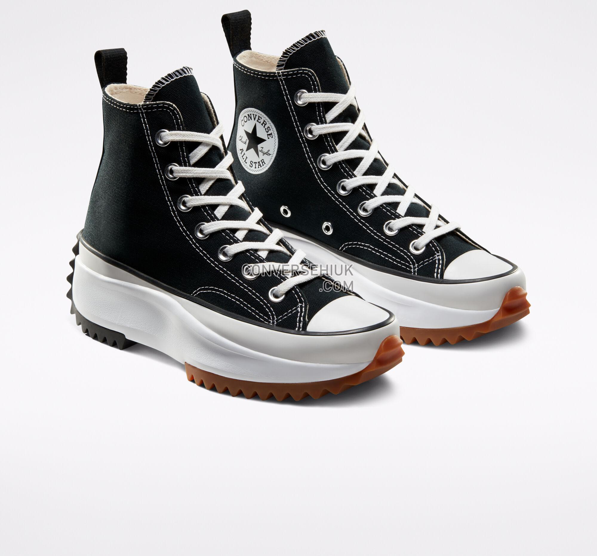 Converse Run Star Hike Black/White/Gum 166800C Shoes