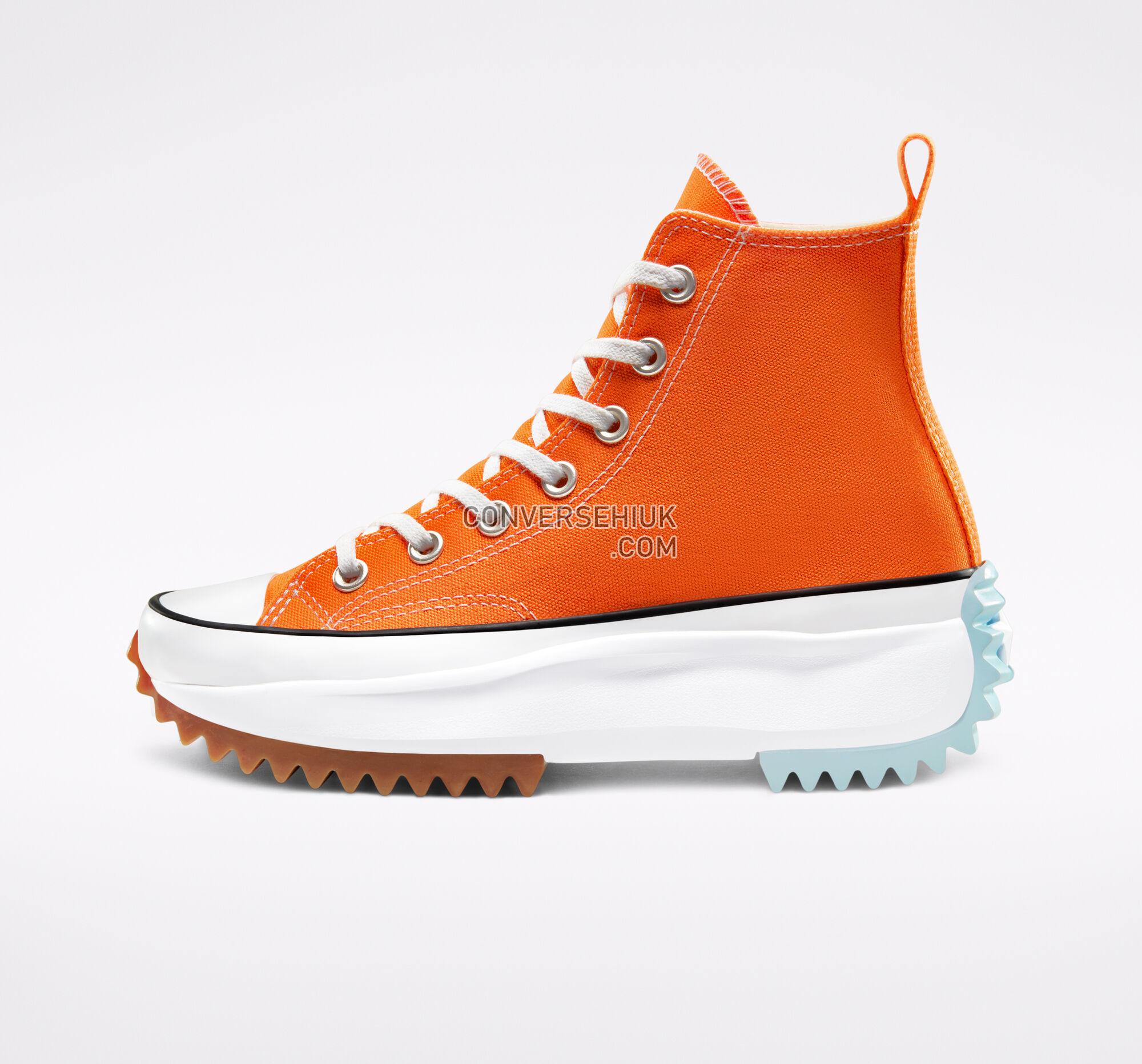 Converse Sunblocked Run Star Hike Total Orange/White/Agate Blue 168287C Shoes