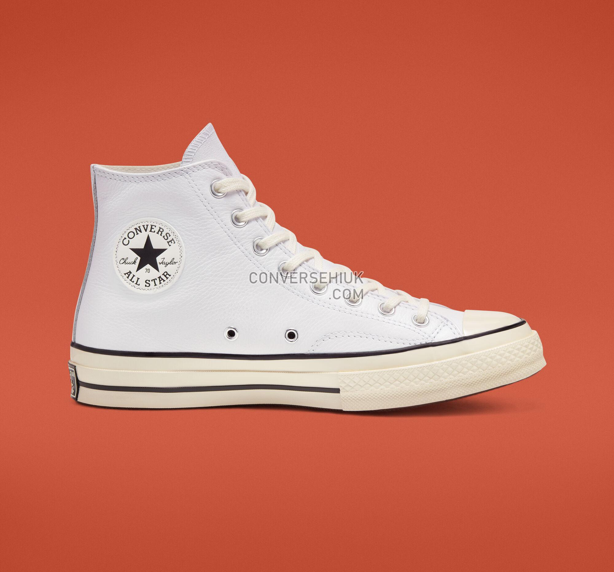 Converse Seasonal Color Leather Chuck 70 White/Black/Egret 167064C Shoes