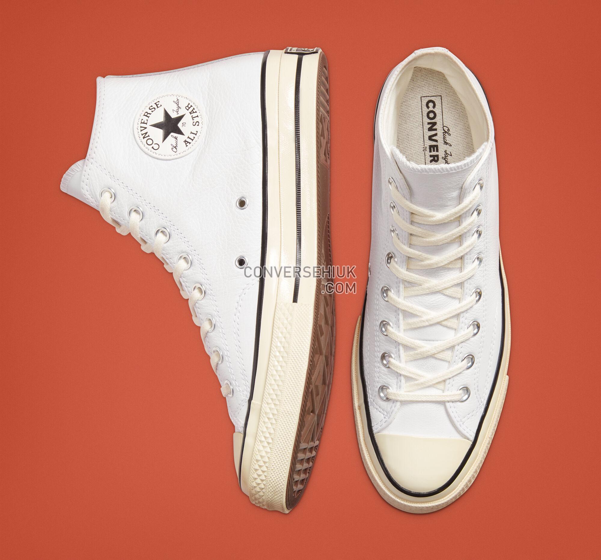 Converse Seasonal Color Leather Chuck 70 White/Black/Egret 167064C Shoes