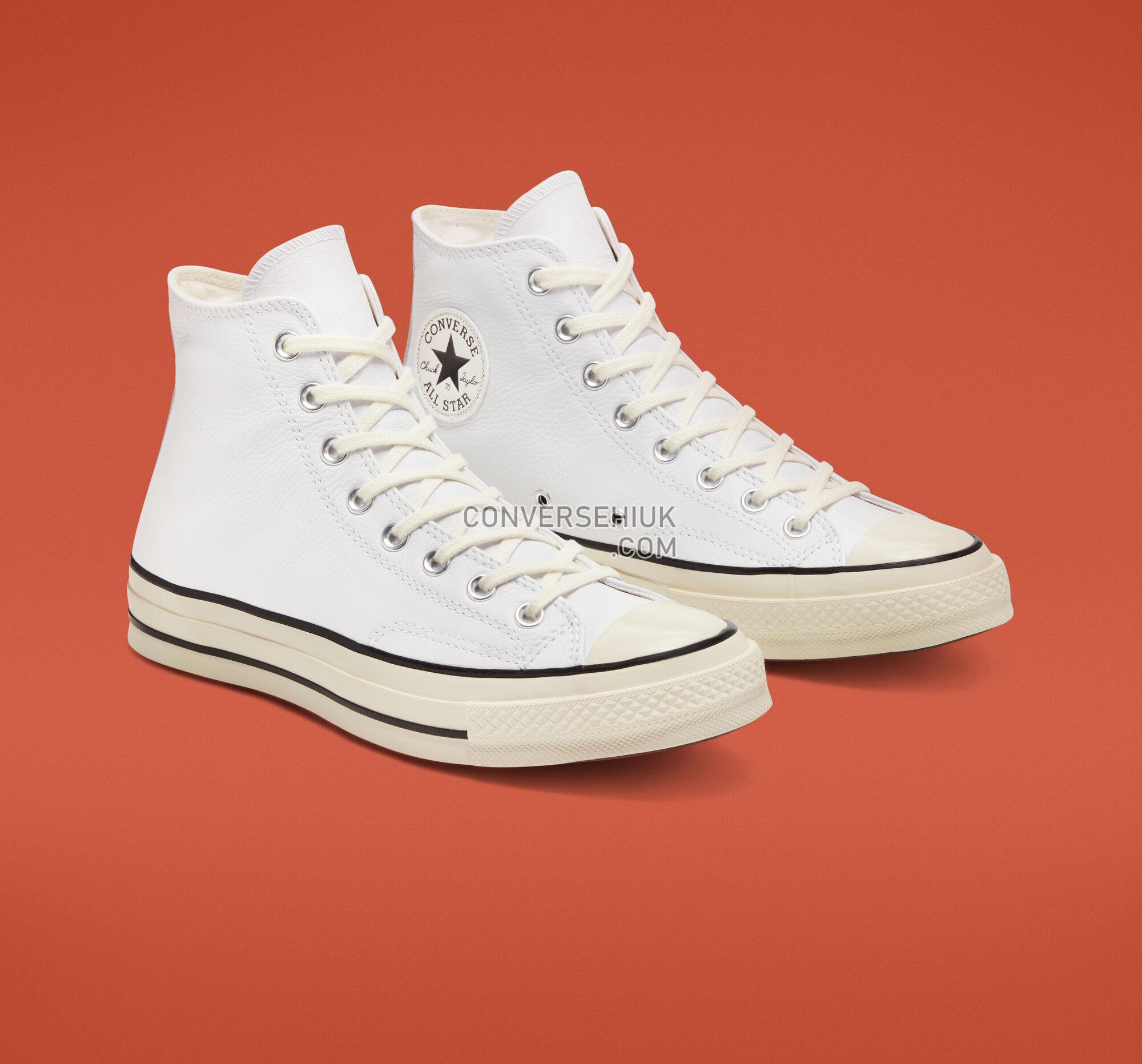 Converse Seasonal Color Leather Chuck 70 White/Black/Egret 167064C Shoes