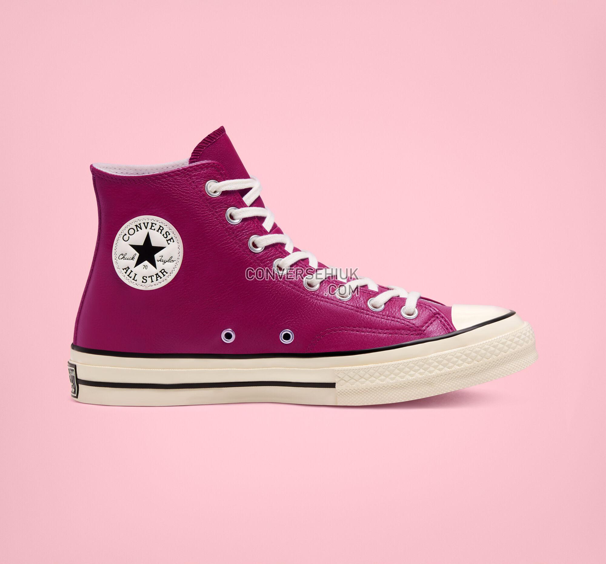 Converse Seasonal Color Leather Chuck 70 Rose Maroon/Black/Egret 167063C Shoes