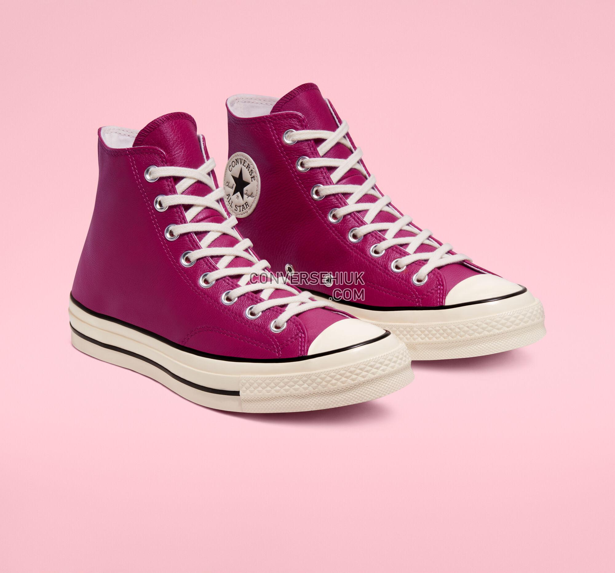 Converse Seasonal Color Leather Chuck 70 Rose Maroon/Black/Egret 167063C Shoes