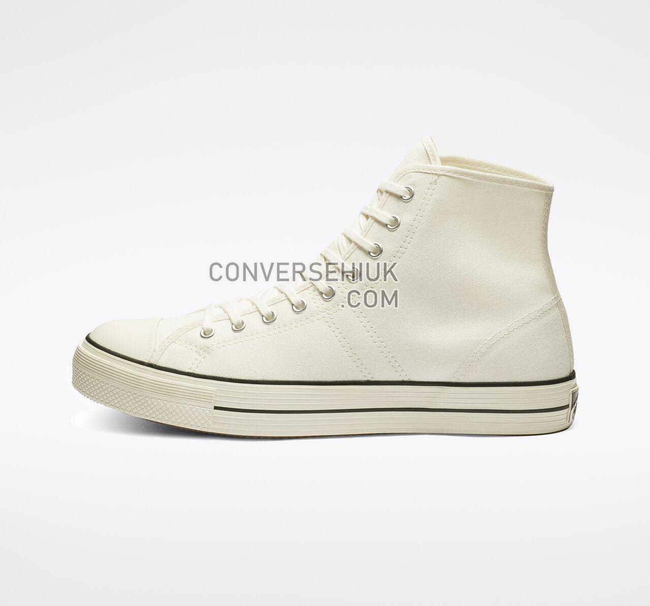 Converse Lucky Star High Top Egret/Black/Egret 163158C Shoes