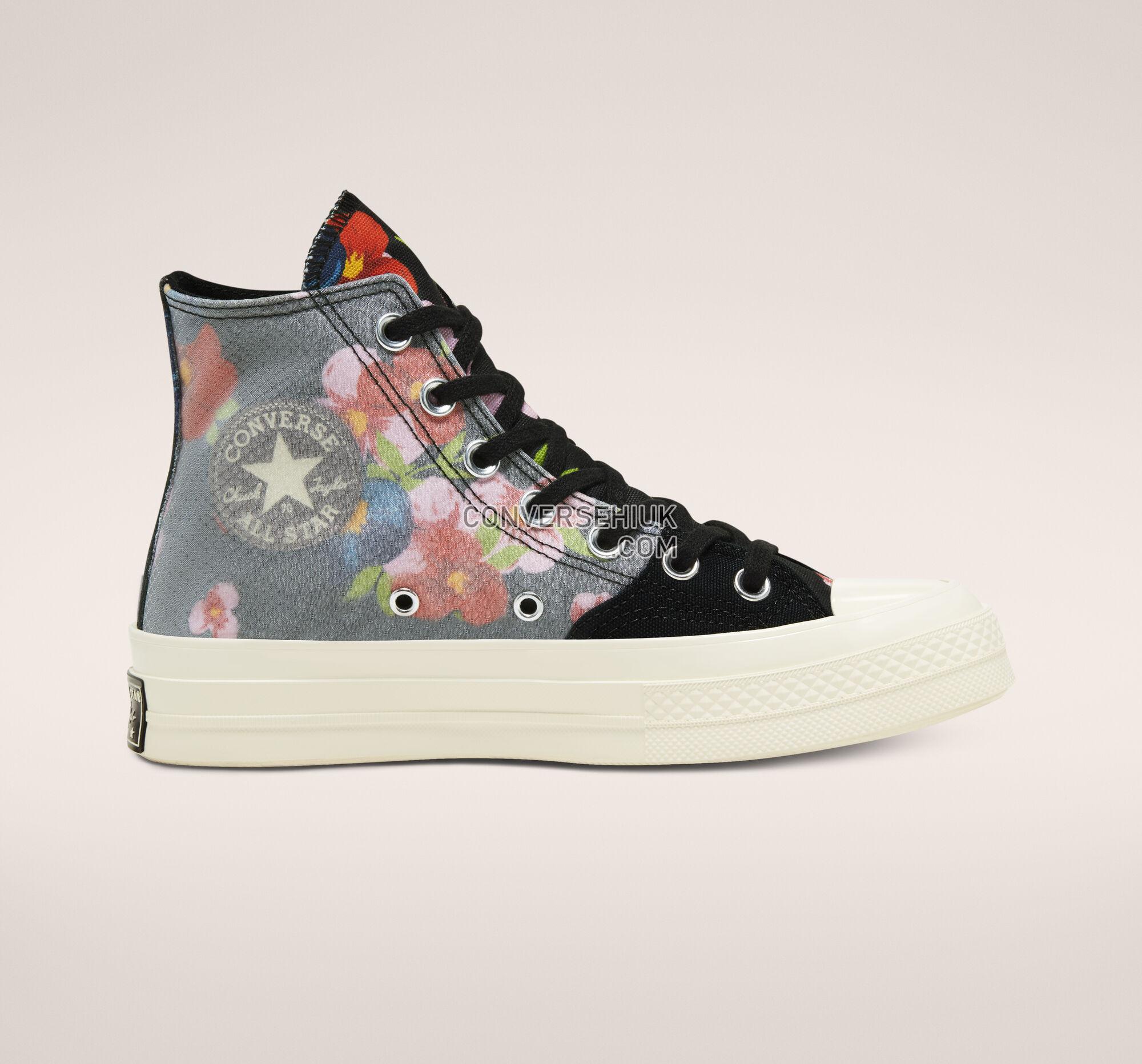 Converse Floral Chuck 70 Black/Multi/Egret 168260C Shoes