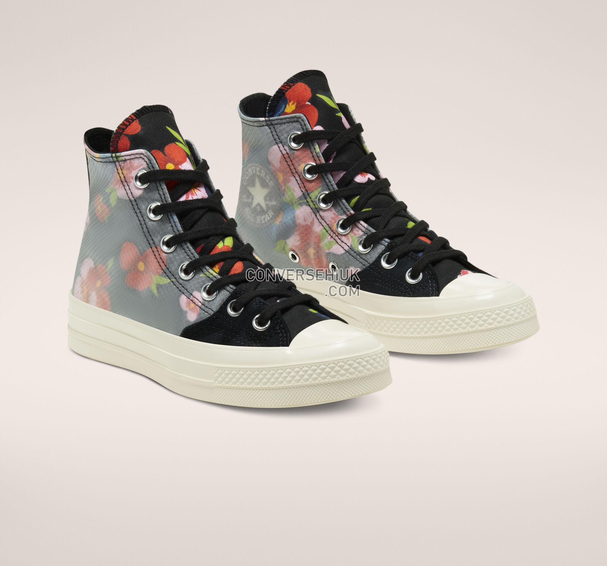 Converse Floral Chuck 70 Black/Multi/Egret 168260C Shoes