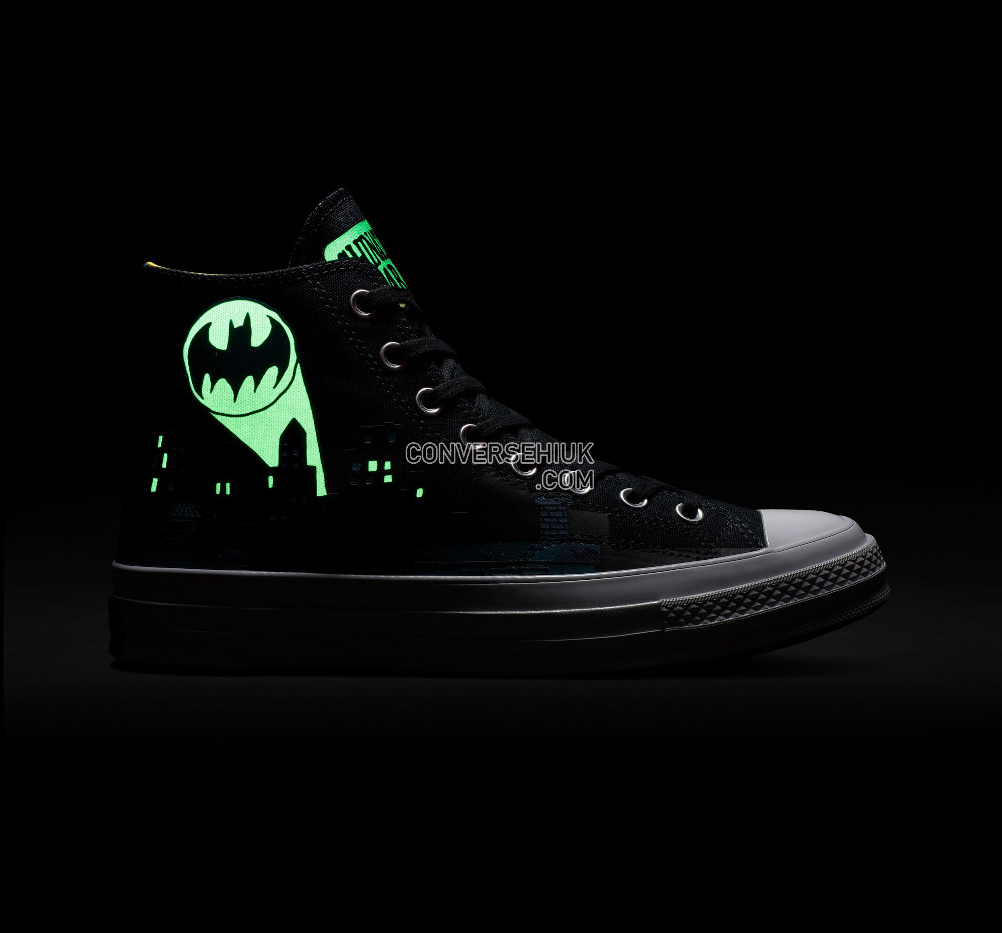 Converse x Batman x Chinatown Market Chuck 70 High Top Black/Blazing Yellow/White 167511C Shoes