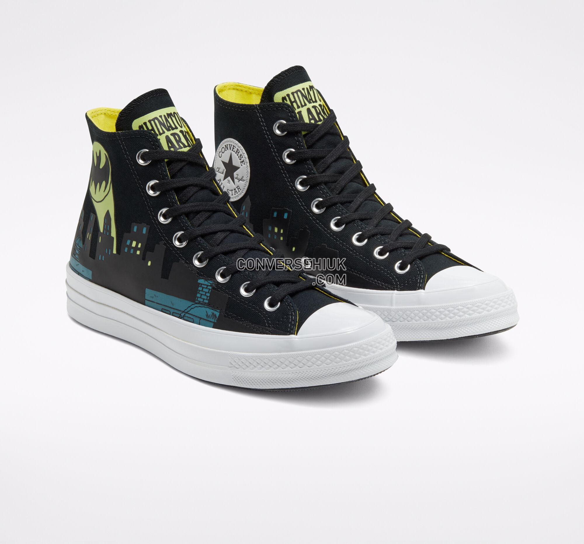 Converse x Batman x Chinatown Market Chuck 70 High Top Black/Blazing Yellow/White 167511C Shoes