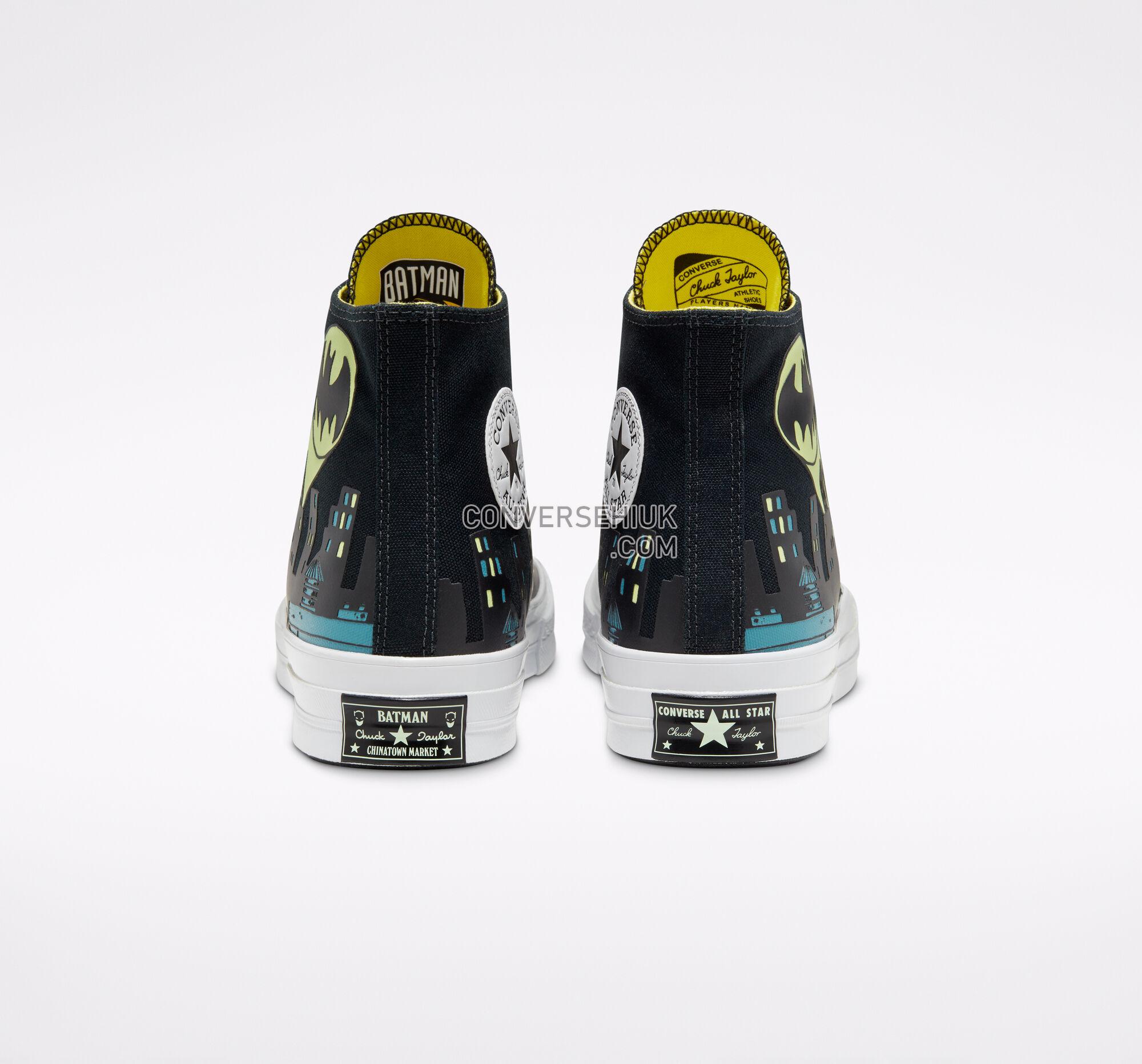 Converse x Batman x Chinatown Market Chuck 70 High Top Black/Blazing Yellow/White 167511C Shoes