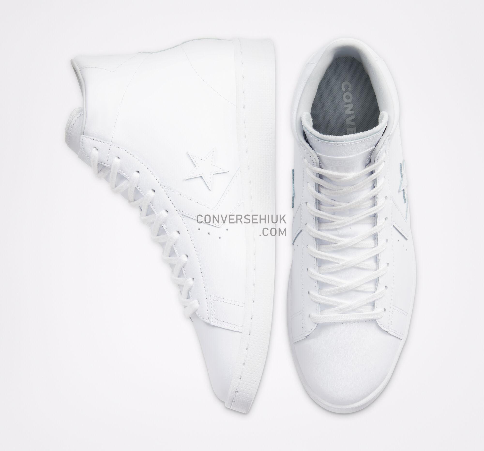 Converse All Star Pack Pro Leather White/White/White 166810C Shoes