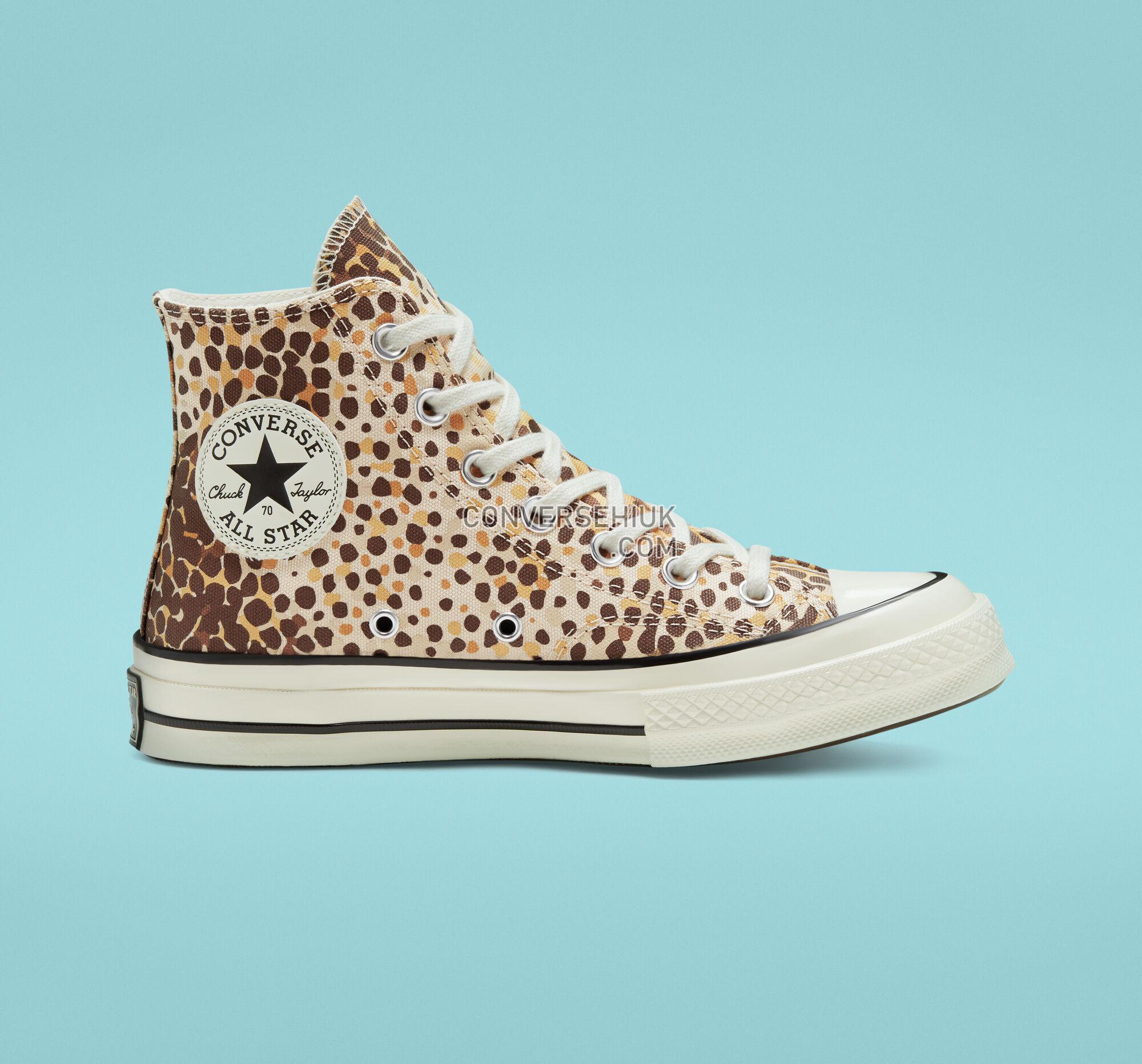 Converse Animal Print Chuck 70 Light Twine/Ale Brown/Egret 167483C Shoes