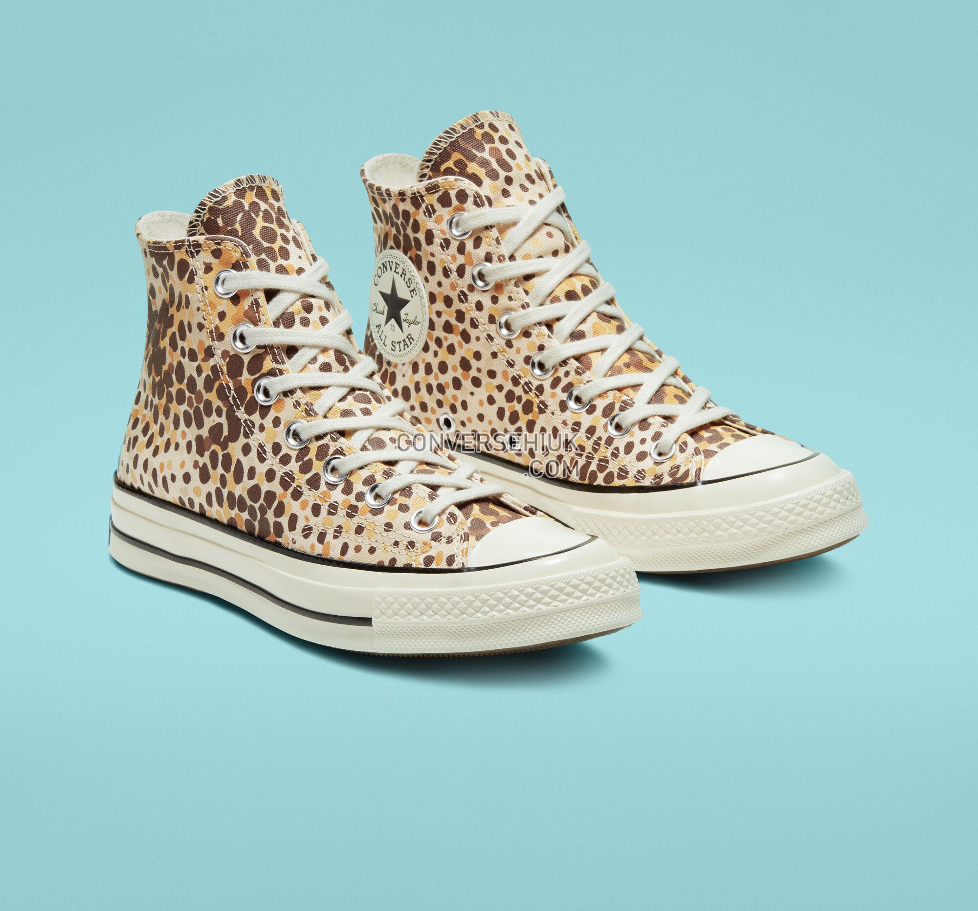 Converse Animal Print Chuck 70 Light Twine/Ale Brown/Egret 167483C Shoes