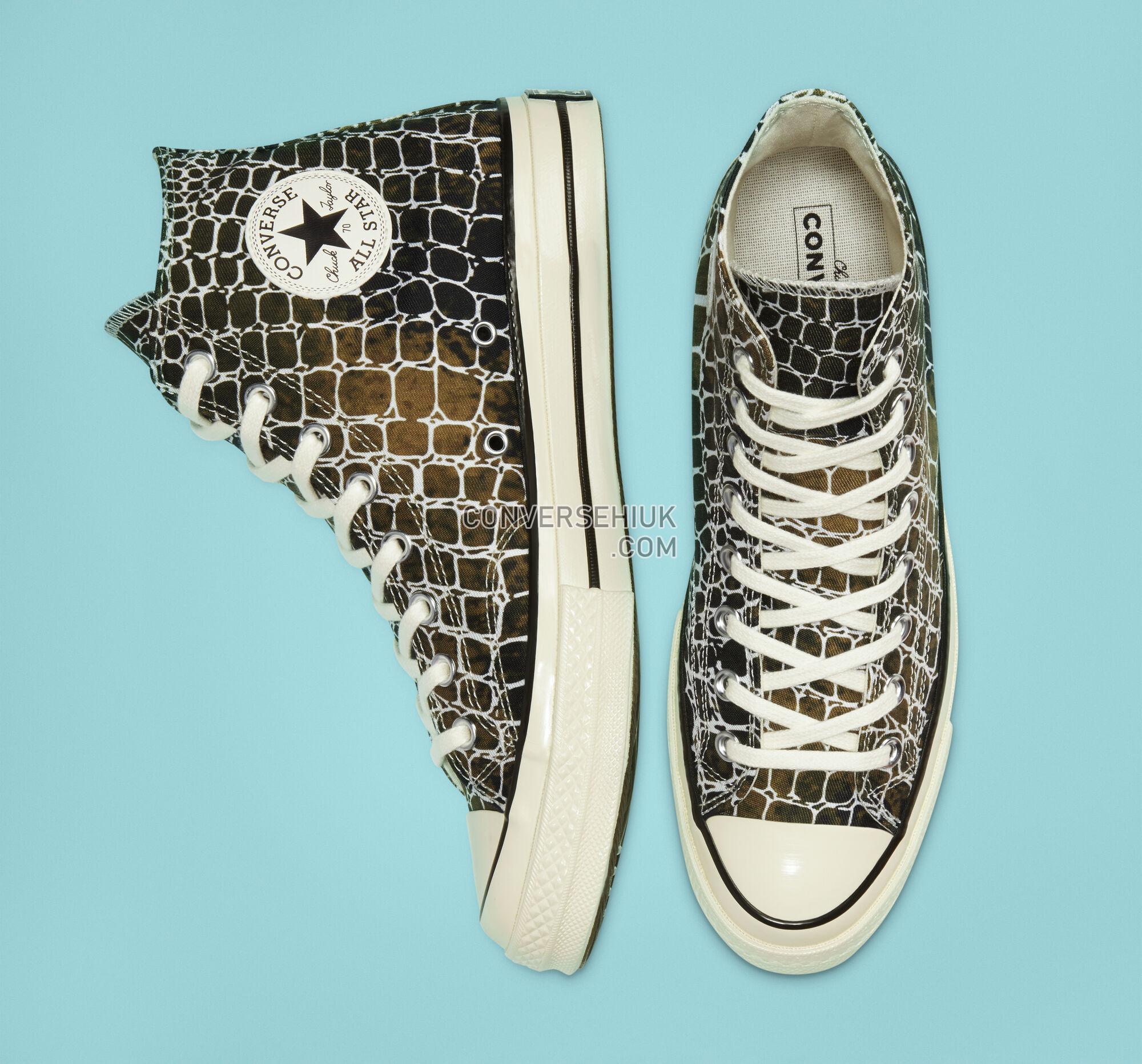 Converse Animal Print Chuck 70 Brown/Egret/Black 167485C Shoes