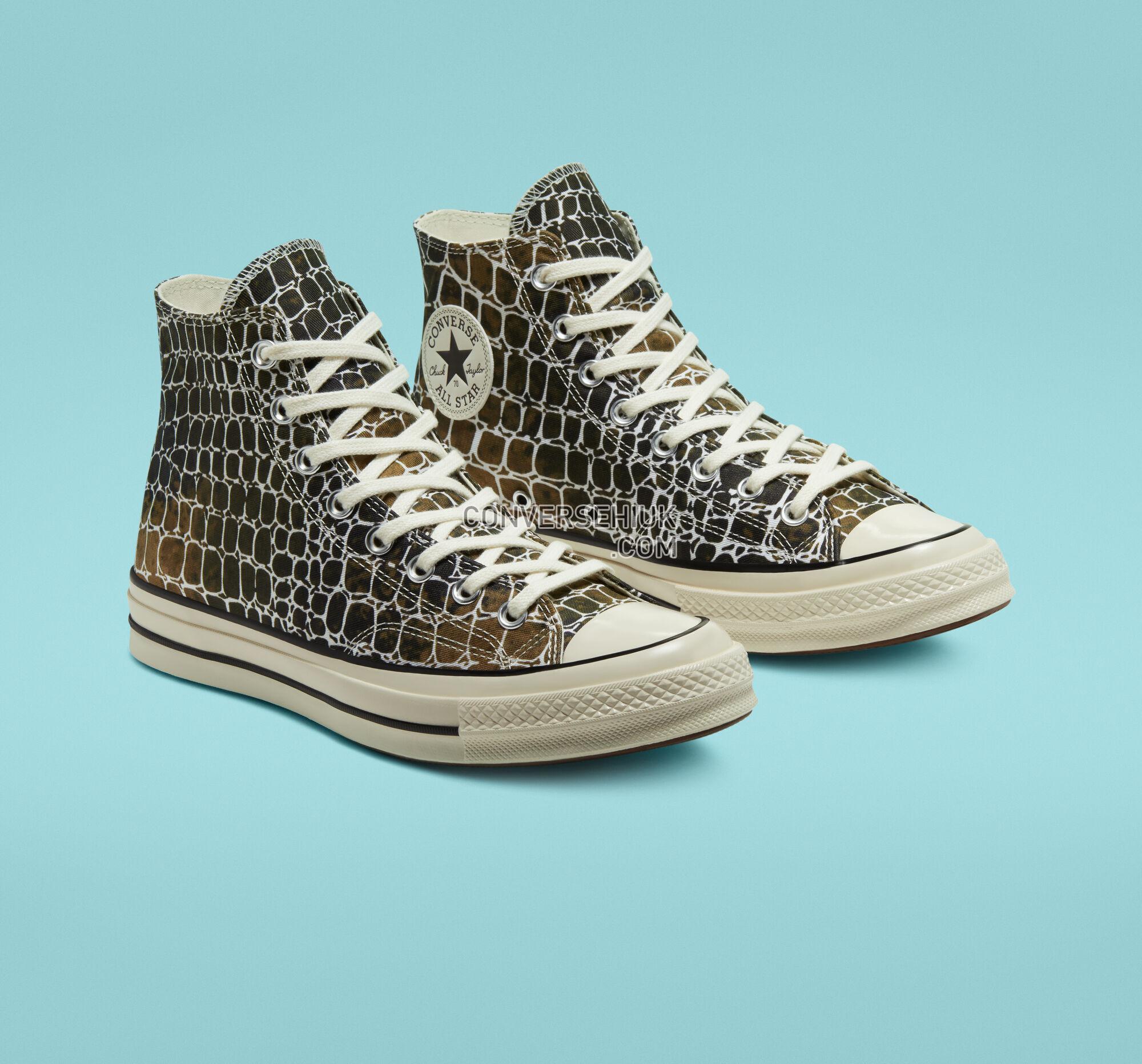 Converse Animal Print Chuck 70 Brown/Egret/Black 167485C Shoes