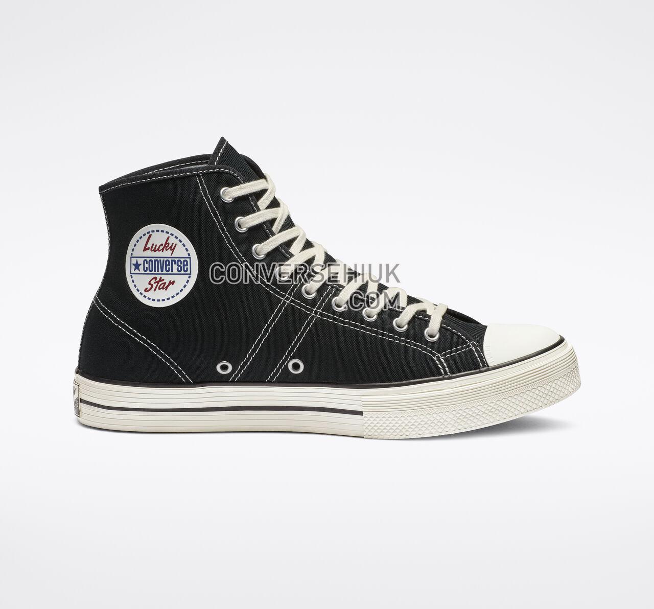 Converse Lucky Star High Top Black/Egret/Egret 163321C Shoes