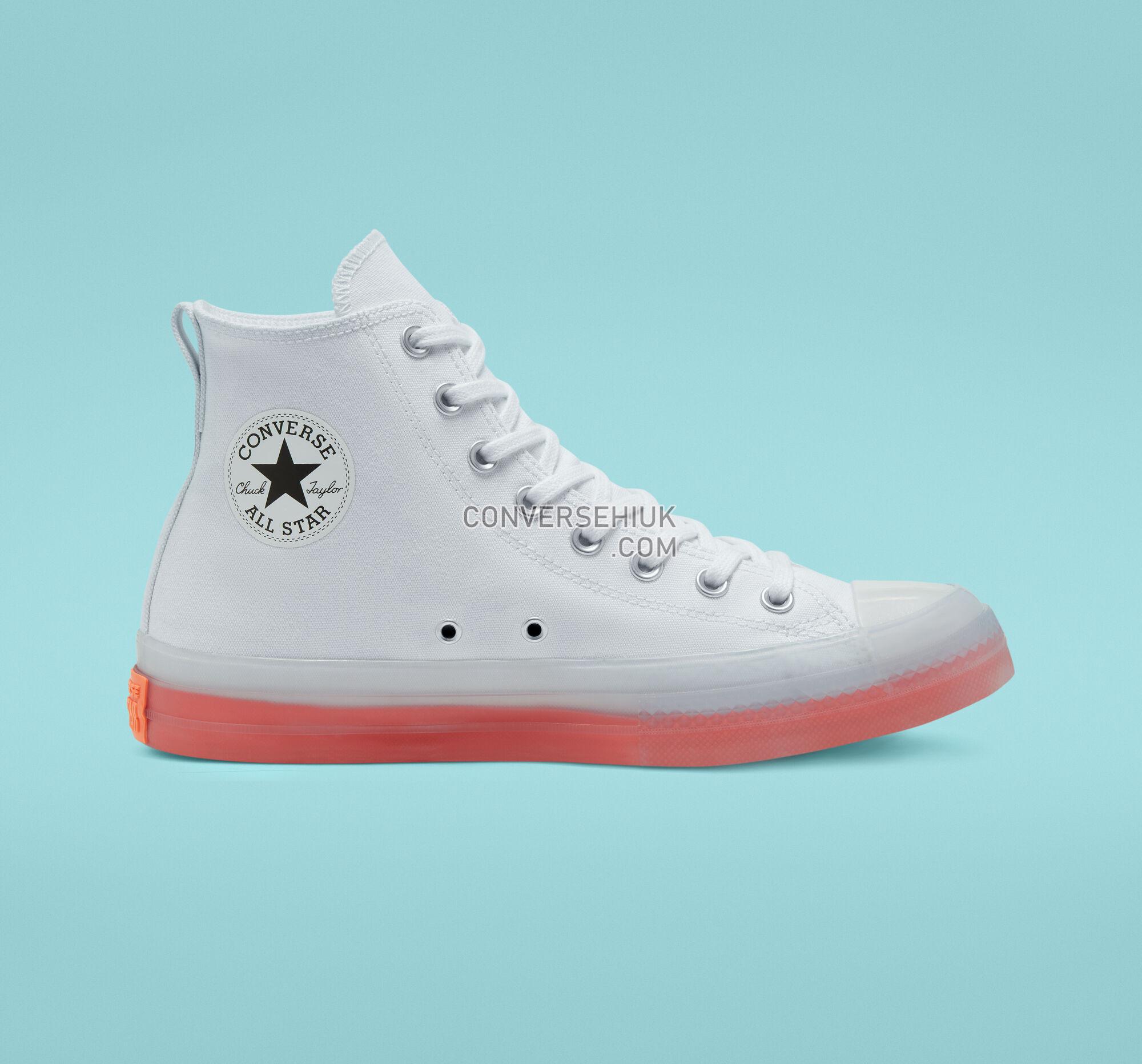 Converse Chuck Taylor All Star CX White/Clear/Wild Mango 167807C Shoes