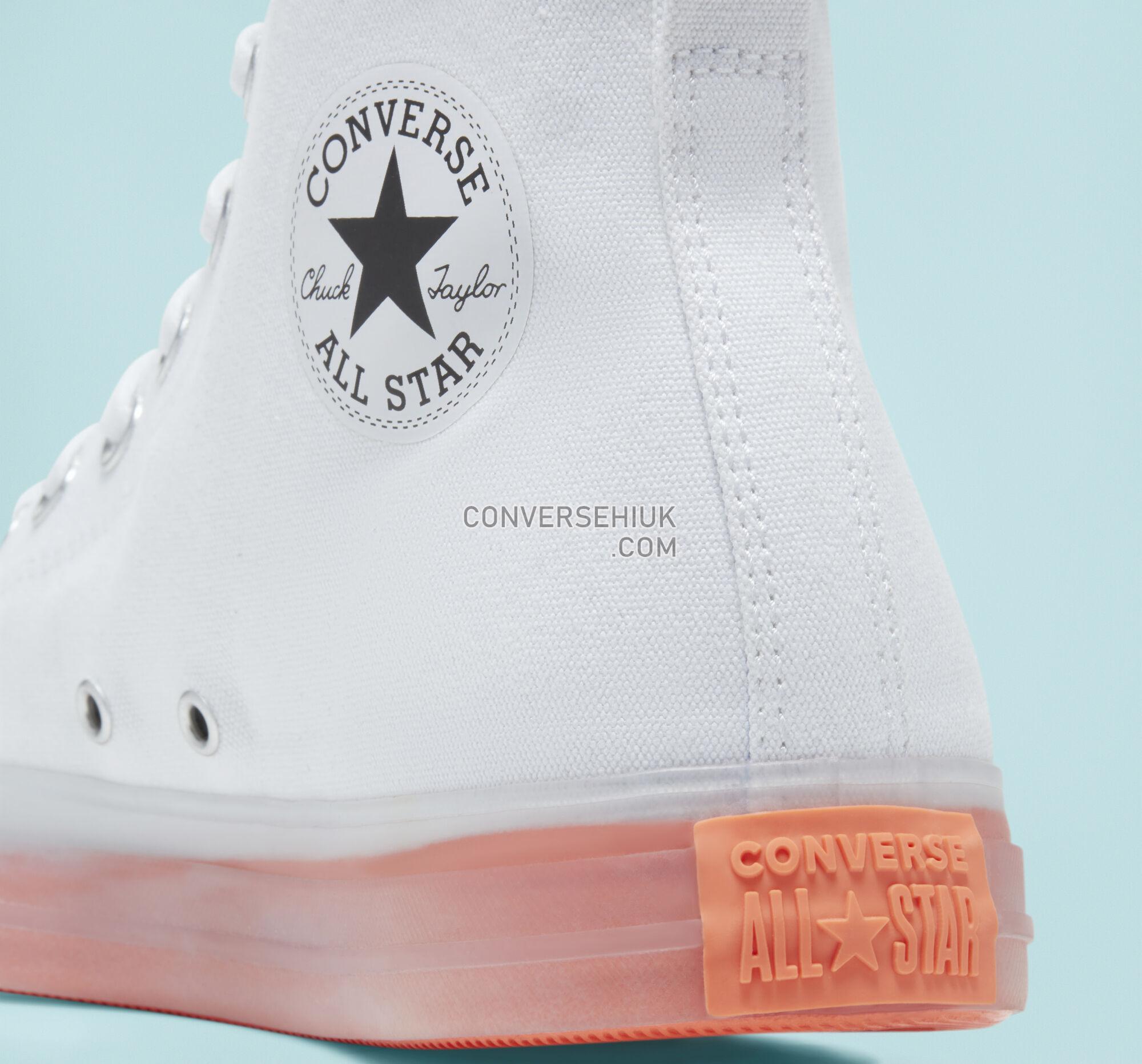 Converse Chuck Taylor All Star CX White/Clear/Wild Mango 167807C Shoes