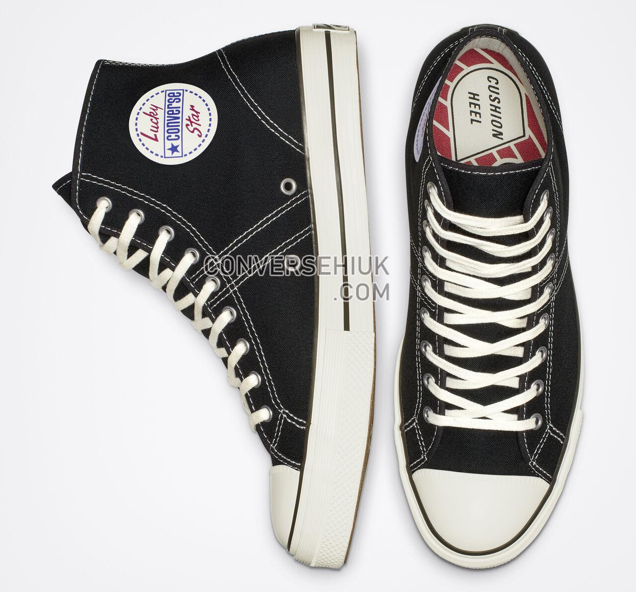 Converse Lucky Star High Top Black/Egret/Egret 163321C Shoes