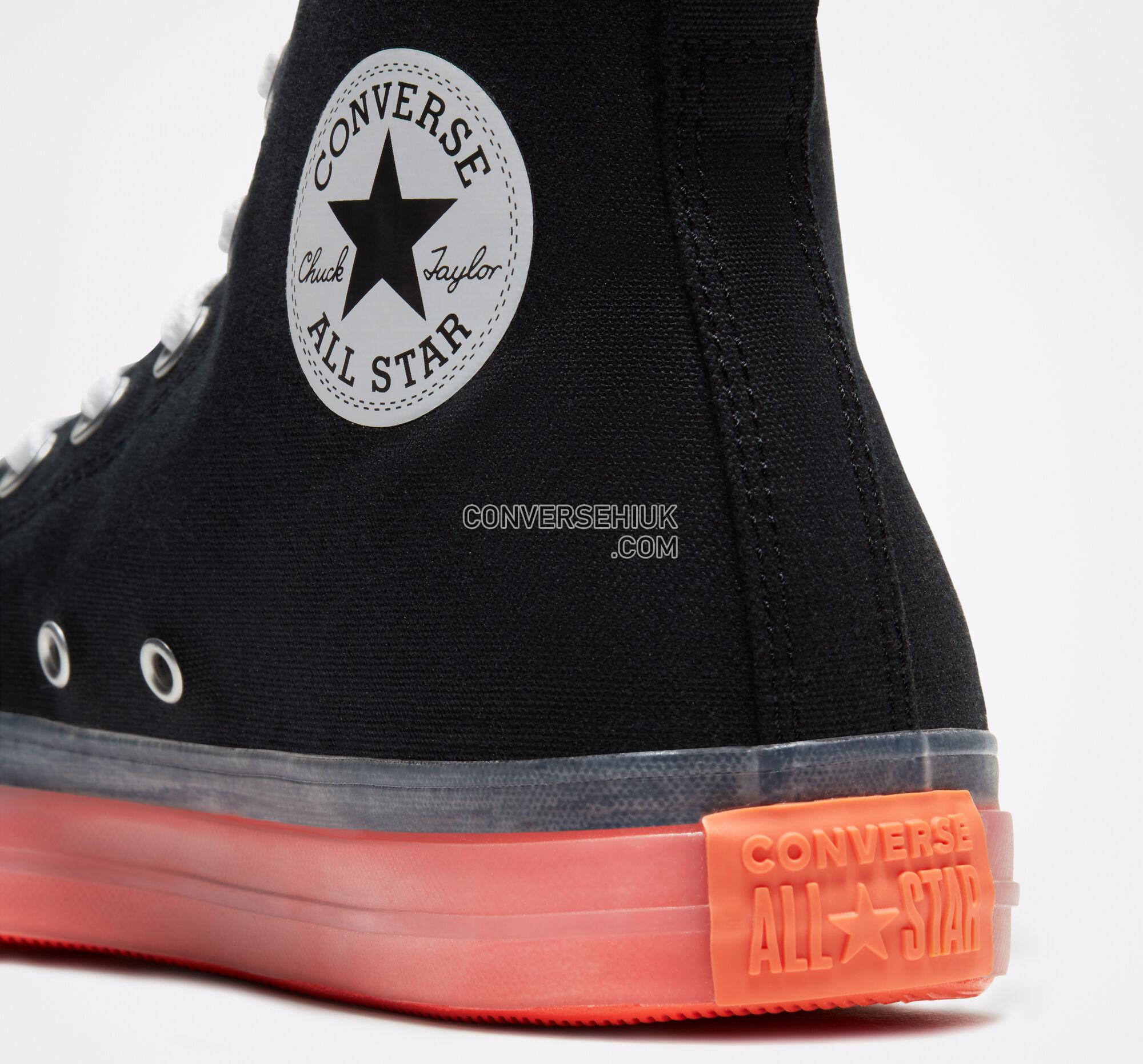 Converse Chuck Taylor All Star CX Black/Clear/Wild Mango 167809C Shoes